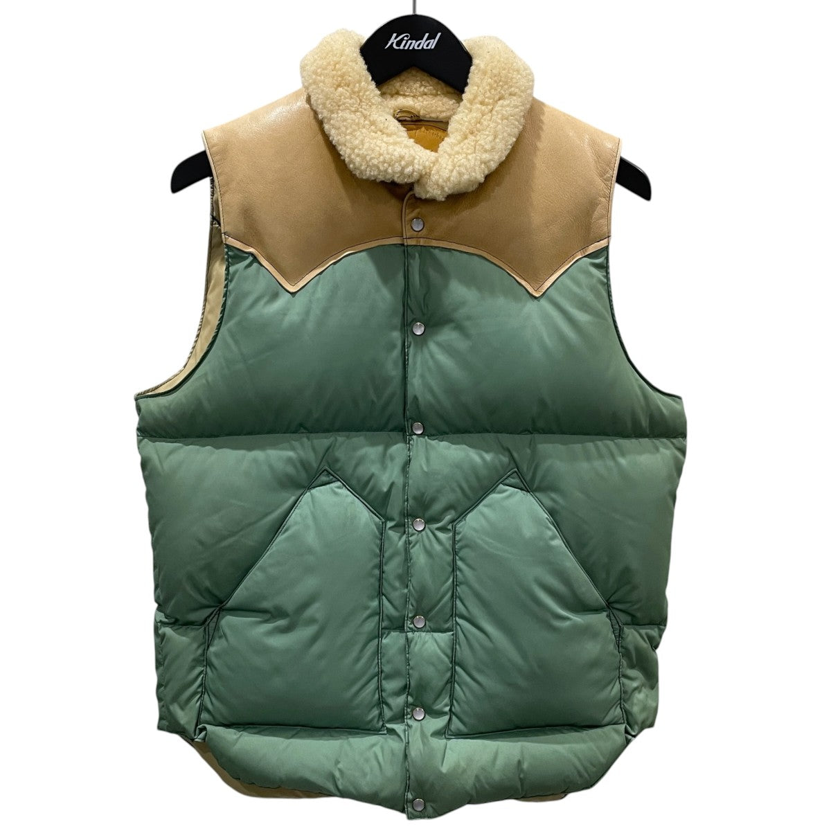 RockyMountainFeatherBed ダウンベスト 古着・中古-1枚目のアイテム画像