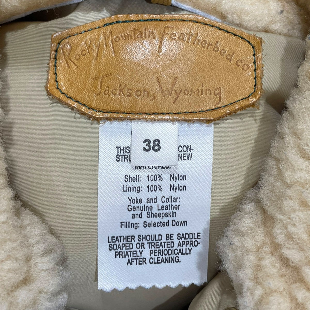 RockyMountainFeatherBed ダウンベスト 古着・中古-9枚目のアイテム画像