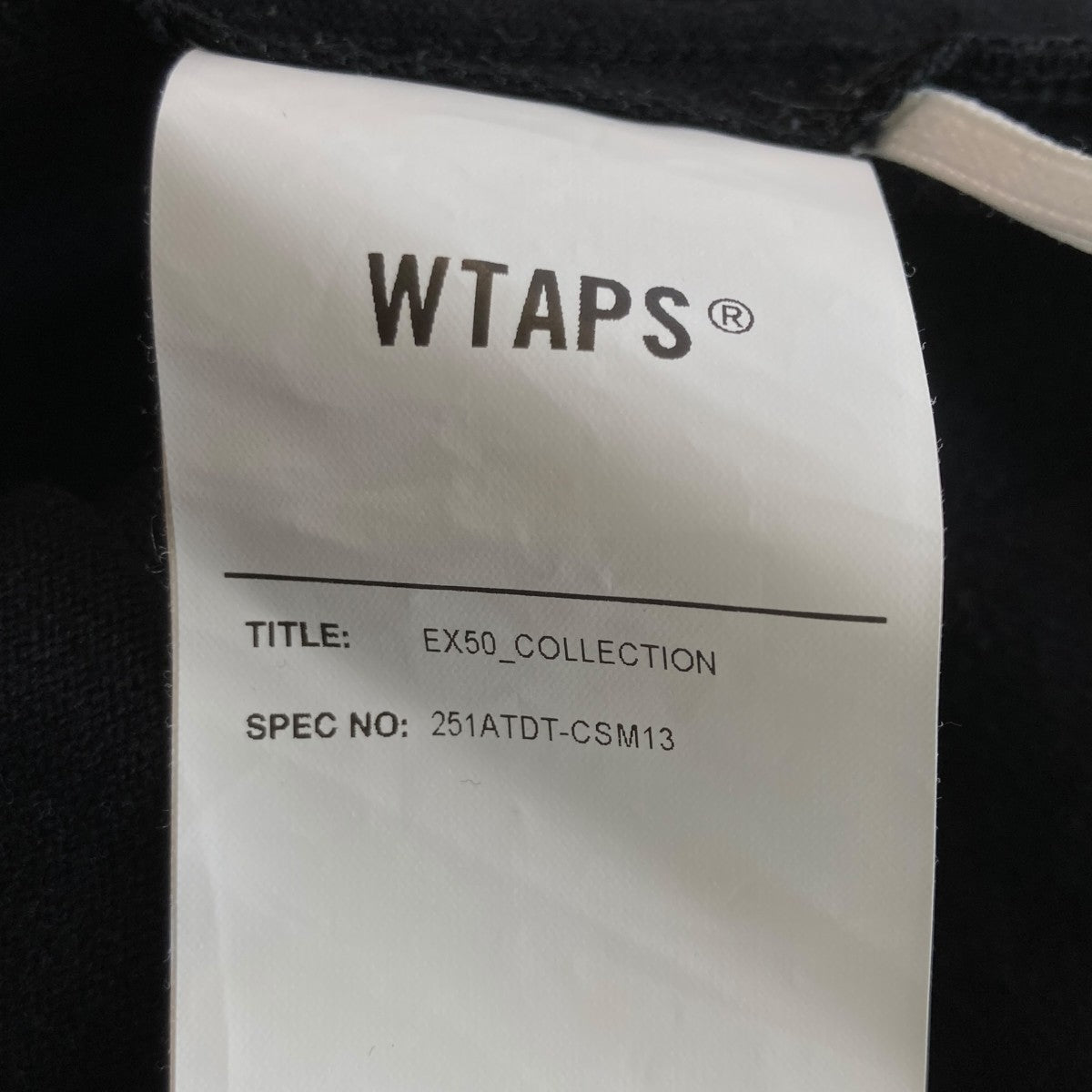 WTAPS 25SSTシャツ251ATDT-CSM13 古着・中古-6枚目のアイテム画像
