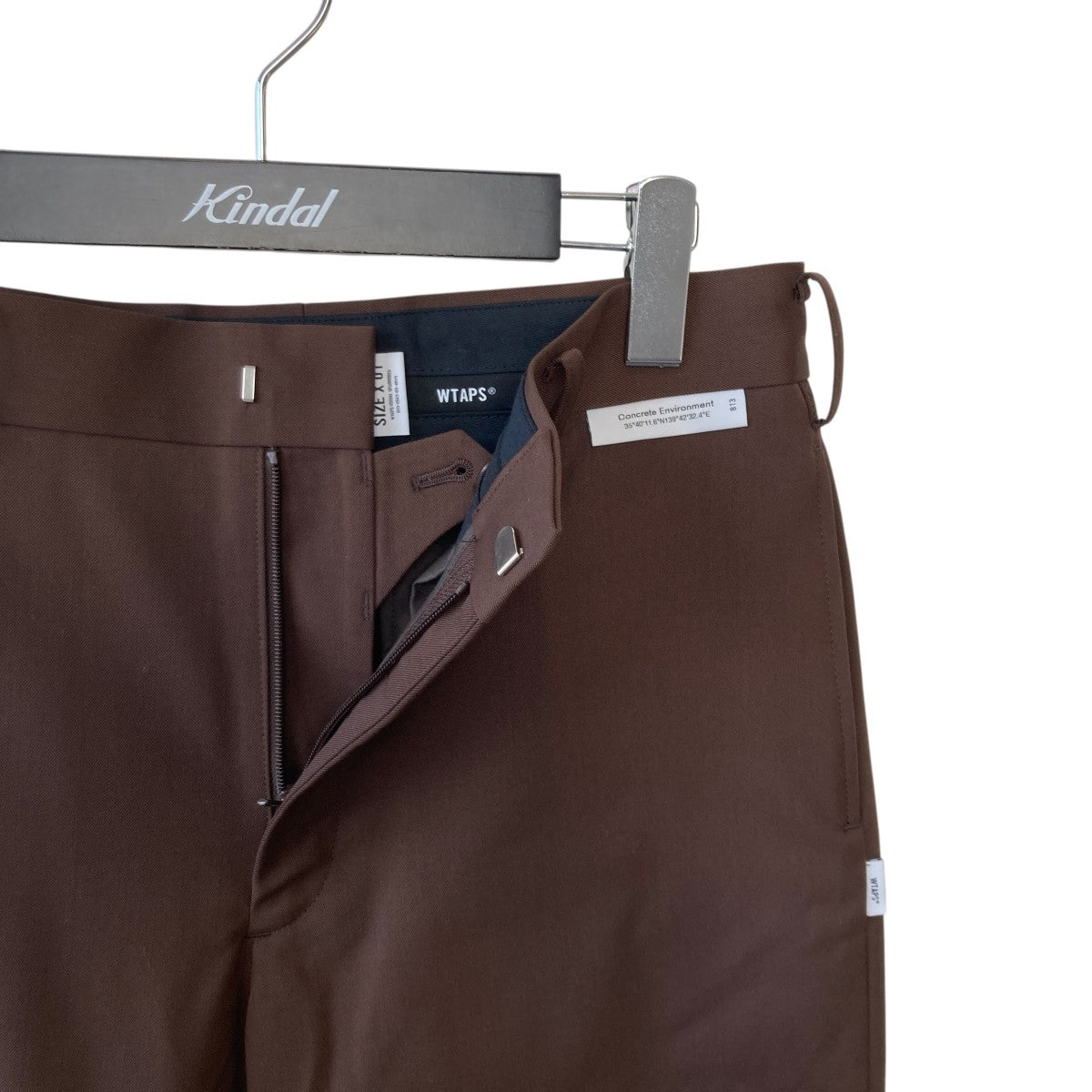 26SSLEZ STRT ／ TROUSERS ／ WOPL． TWILLスラックス261TQDT-PTM02