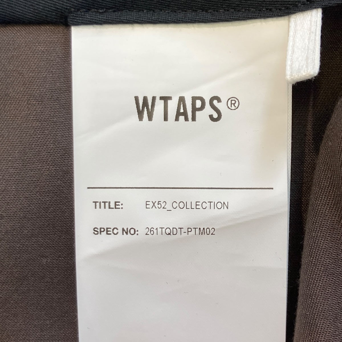 26SSLEZ STRT ／ TROUSERS ／ WOPL． TWILLスラックス261TQDT-PTM02