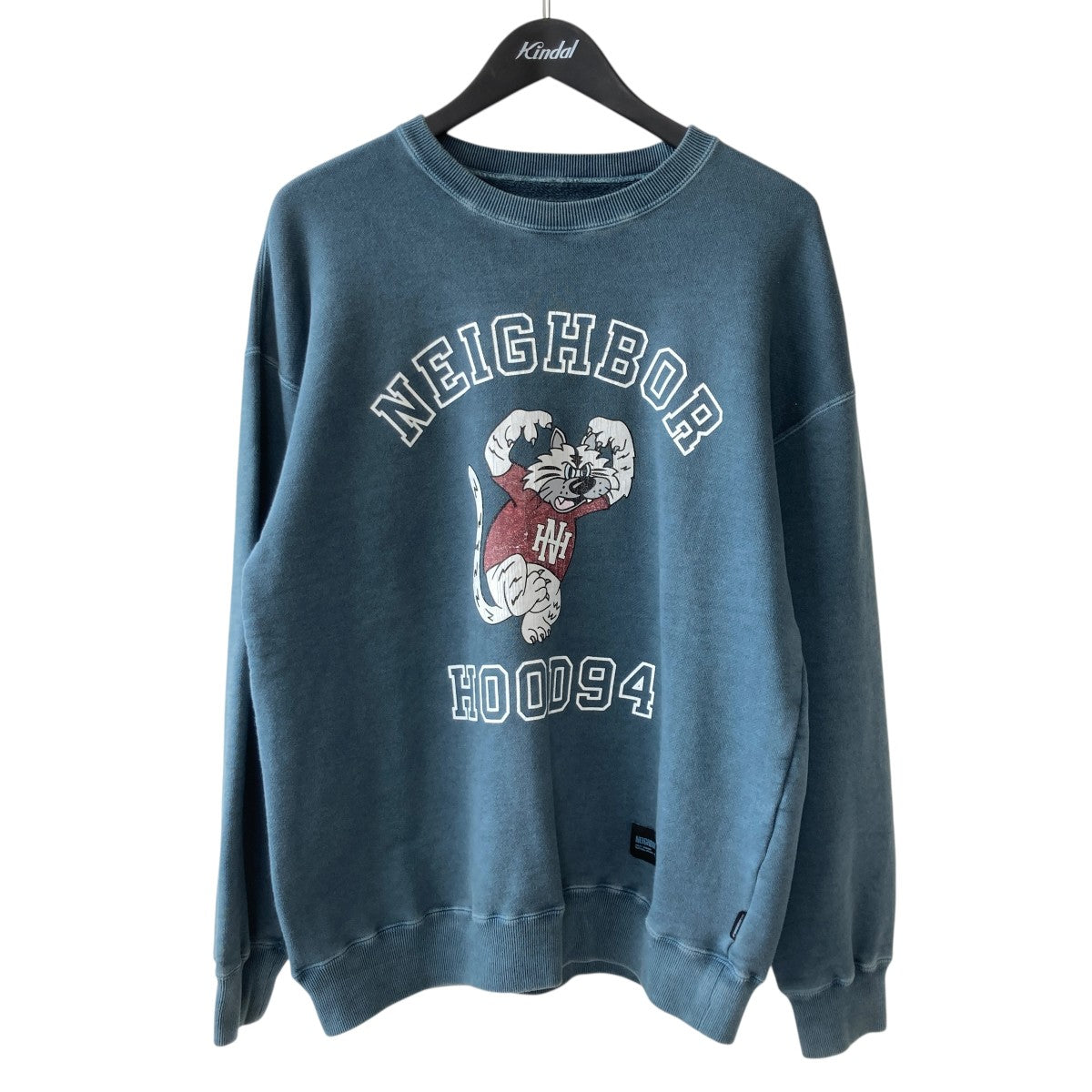 NEIGHBORHOOD PIGMENT DYED SWEAT SHIRT LSスウェットトレーナー242UNNH-CSM01 古着・中古-1枚目のアイテム画像