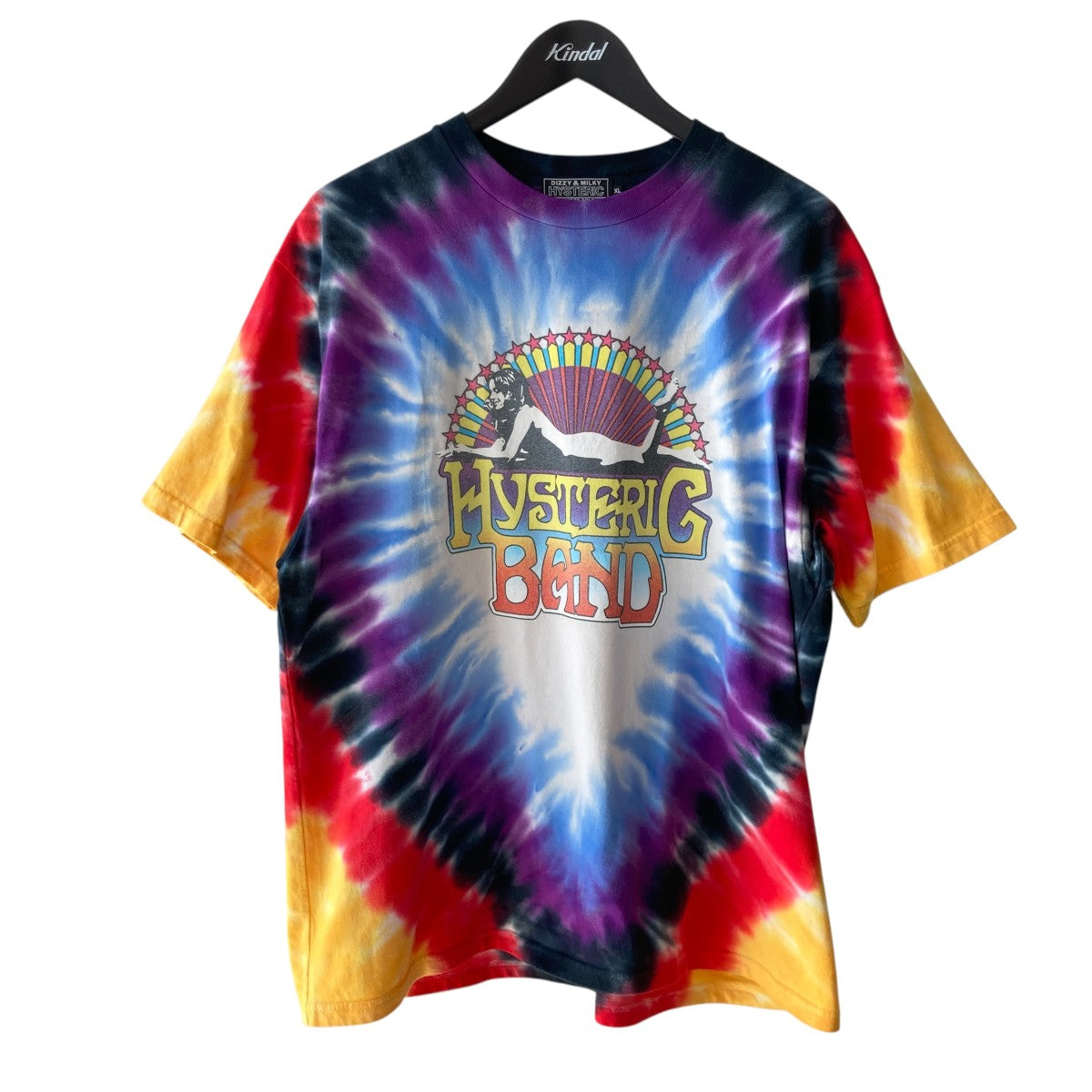 Hysteric Glamour タイダイTシャツ02251CT41 古着・中古-1枚目のアイテム画像