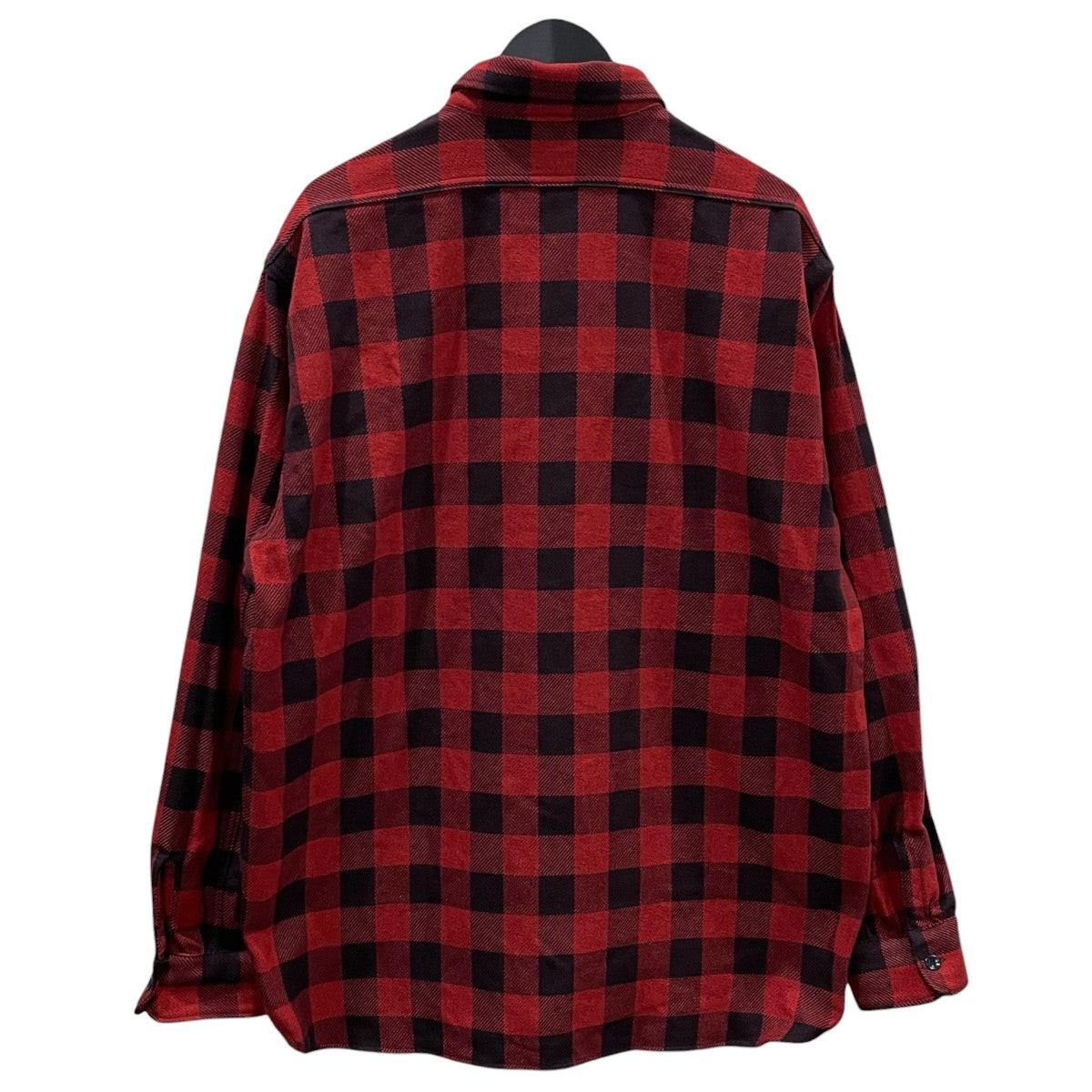 24AW チェック柄ネルシャツ 8HU TWISTED-YARN BUFFALO CHECK SHIRT 8HU ツイステッドヤーン バッファローチェックシャツ MS24102