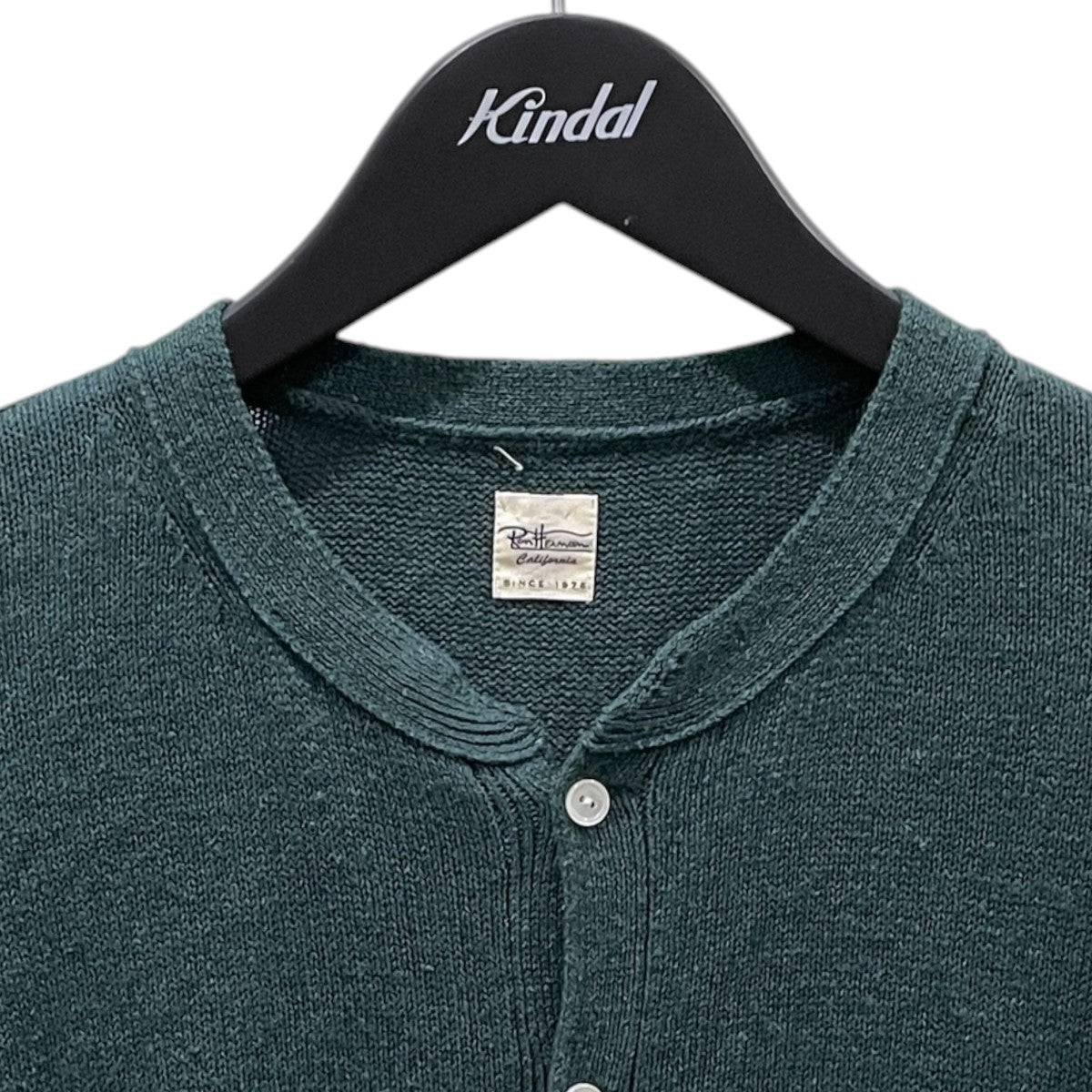 22SS リネン混ヘンリーネックニットセーター Linen Henry Neck Knit 3520800010