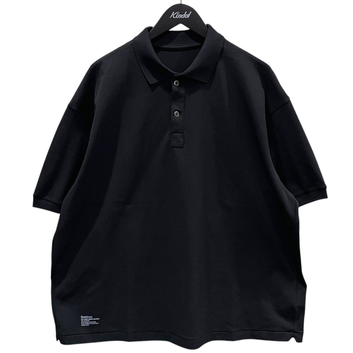 26SS オーバーサイズ半袖ポロシャツ DRY PIQUE JERSEY S／S POLO ドライ ピケ ジャージー ショートスリーブ ポロ FSC261-70171B