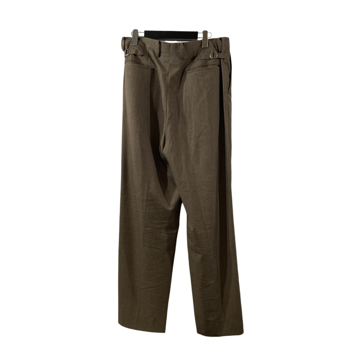 KAPTAIN SUNSHINE Shoecut Slacks Wool Light GabardineパンツKS25FPT07 古着・中古-2枚目のアイテム画像