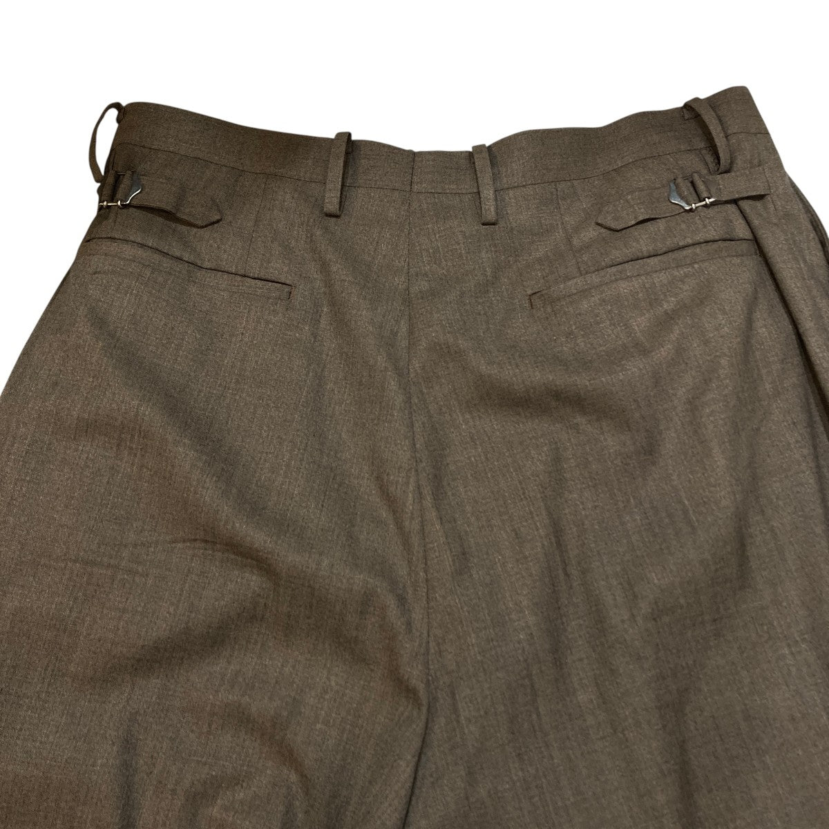 KAPTAIN SUNSHINE Shoecut Slacks Wool Light GabardineパンツKS25FPT07 古着・中古-7枚目のアイテム画像
