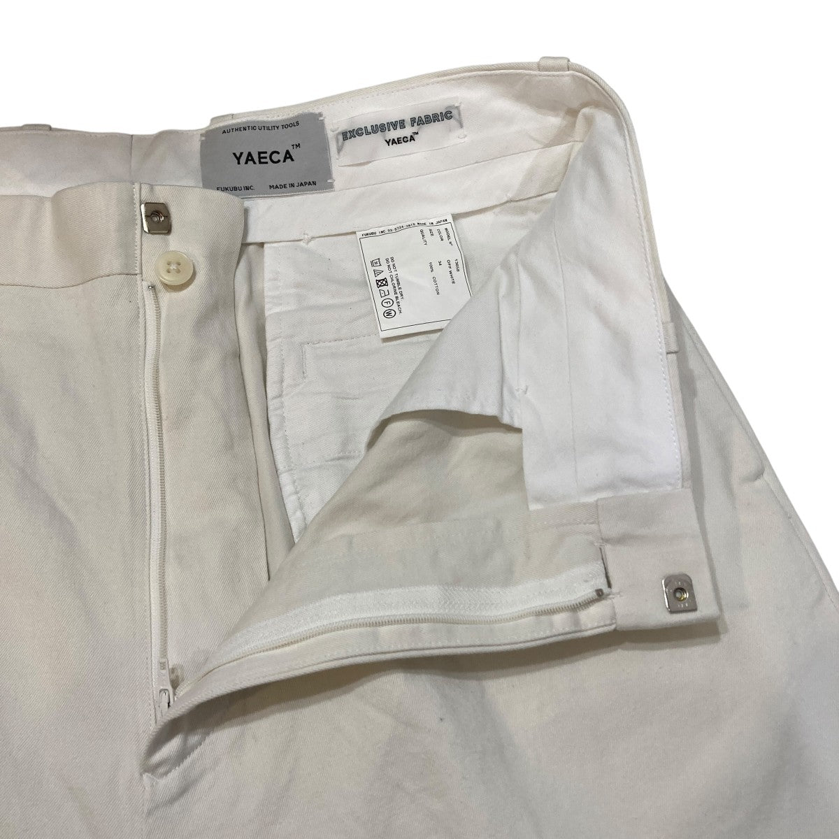 CHINO CLOTH PANTS TUCK STRAIGHTワンタックパンツ13658