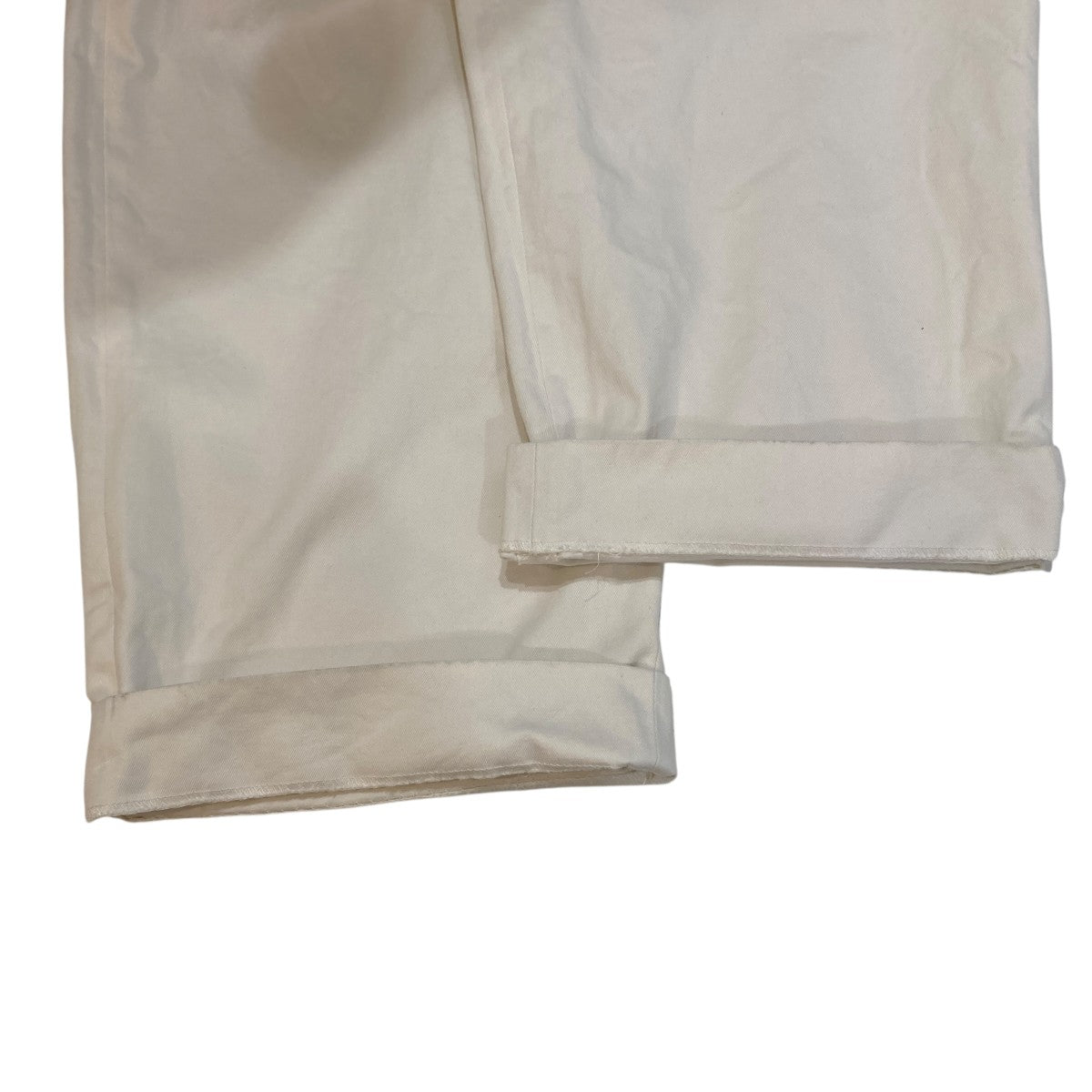 YAECA CHINO CLOTH PANTS TWO TUCK STRAIGHTツータックパンツ15606 古着・中古-6枚目のアイテム画像