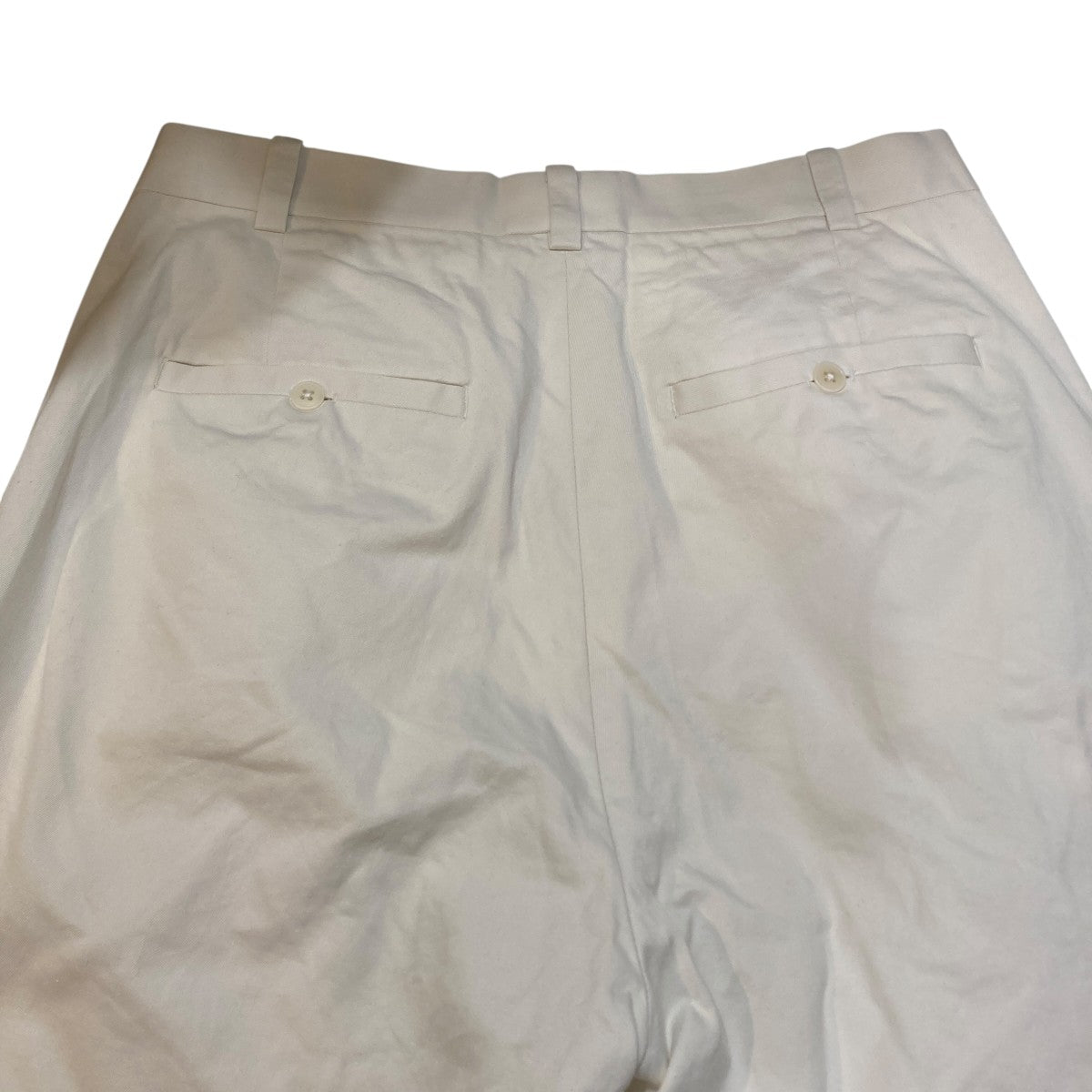 YAECA CHINO CLOTH PANTS TWO TUCK STRAIGHTツータックパンツ15606 古着・中古-7枚目のアイテム画像