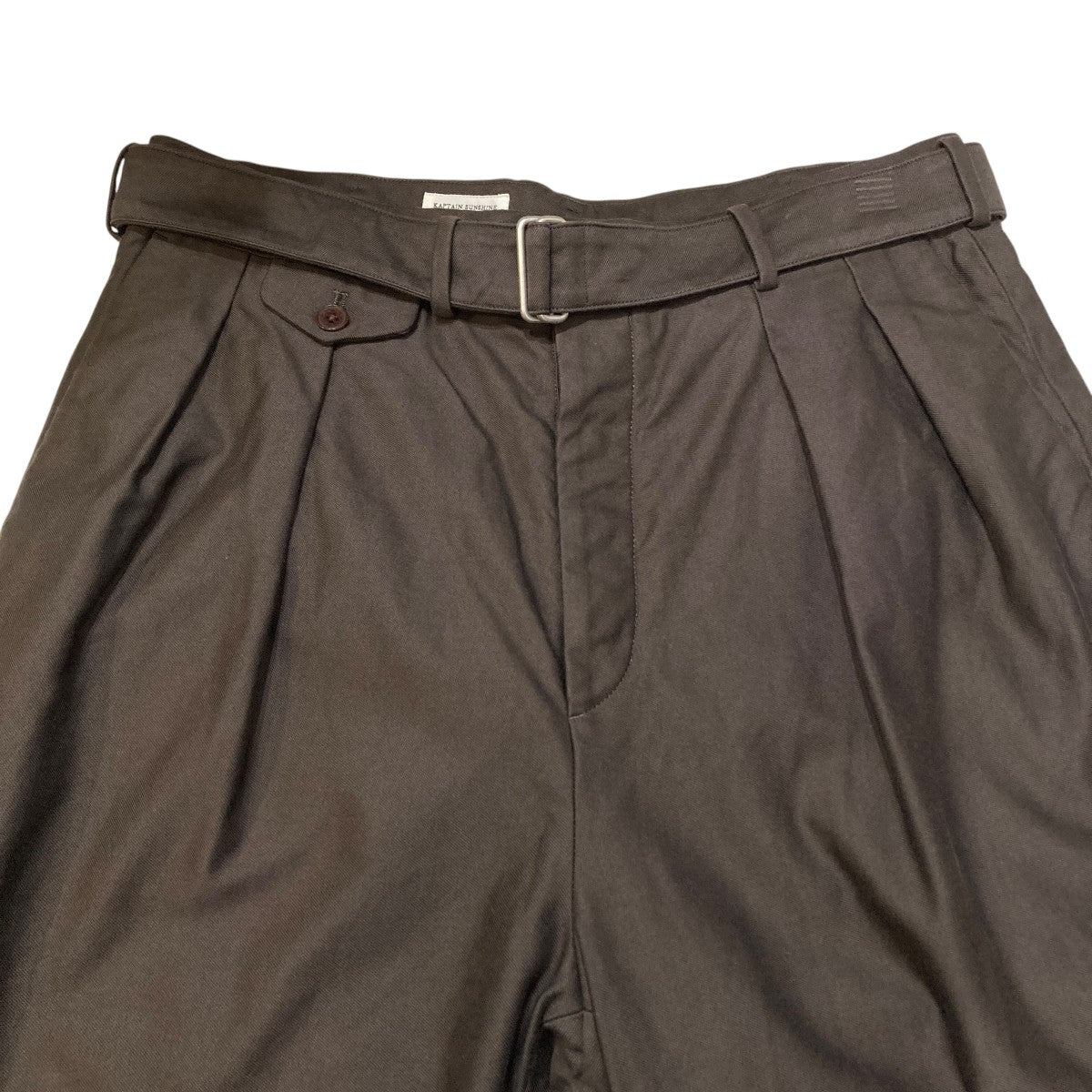 KAPTAIN SUNSHINE Belted Riviera PantsパンツKSBSPT02 古着・中古-3枚目のアイテム画像