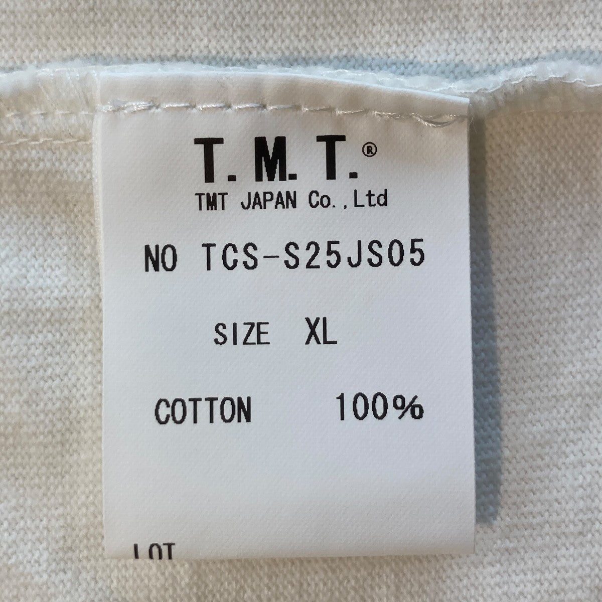 DRY COTTON S S TEETシャツTCS-S25JS05