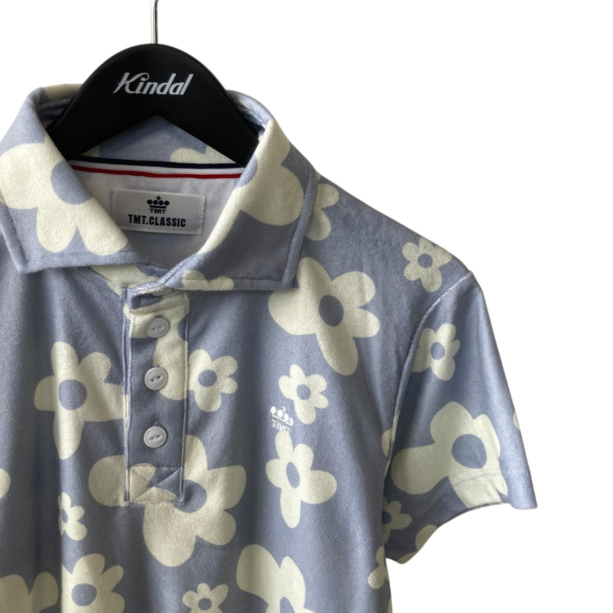 DRY PILE FLOWER POLO SHIRTSポロシャツTCS-F25CL03
