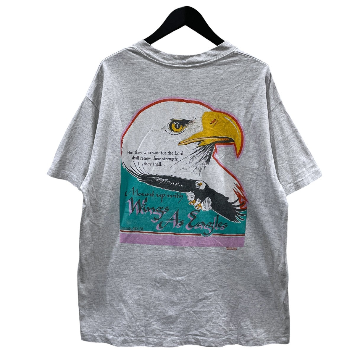 90s SOF TEE ソフ・ティー イーグルスプリントTシャツ Wings As Eagles T-Shirt