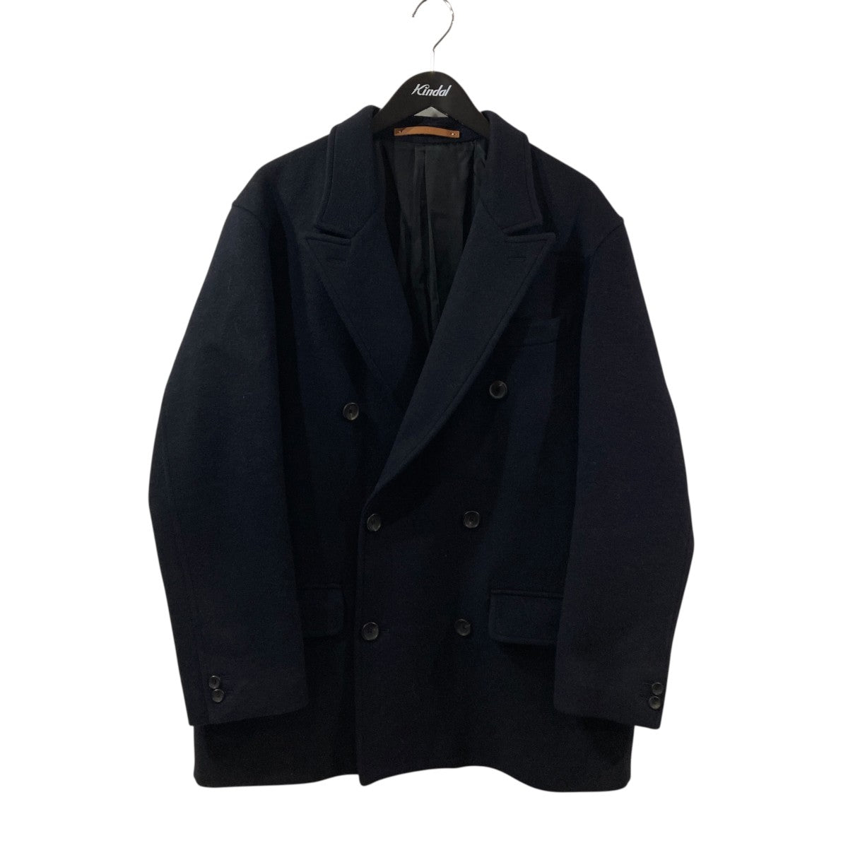 Wool Cashmere Melton D．B． Short Coatダブルジャケット1121-43017