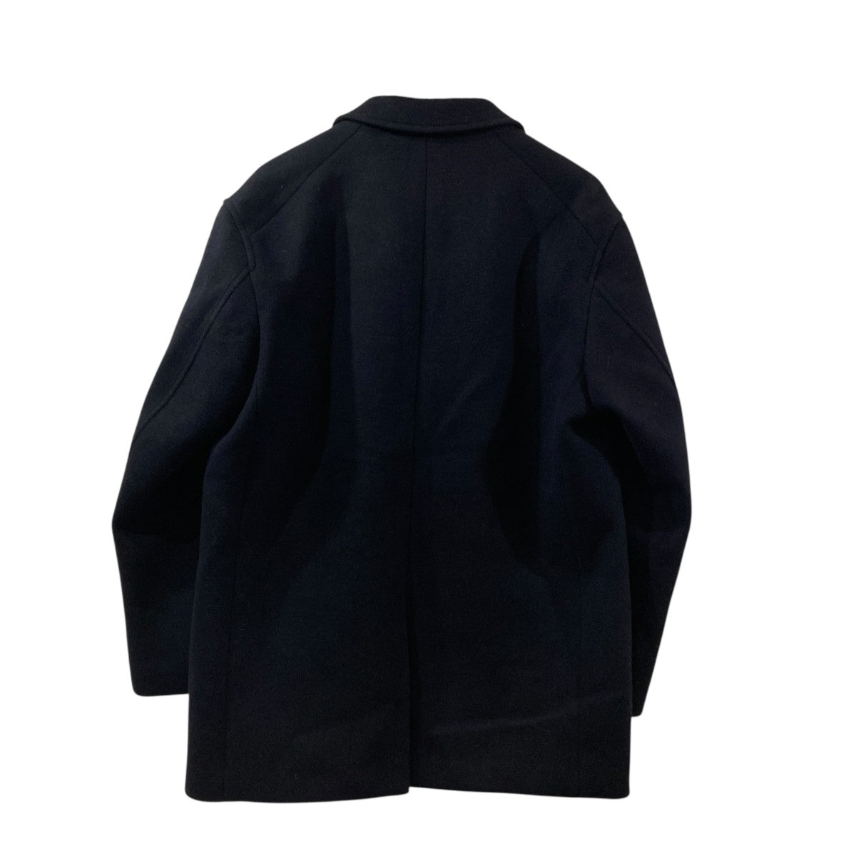 Wool Cashmere Melton D．B． Short Coatダブルジャケット1121-43017