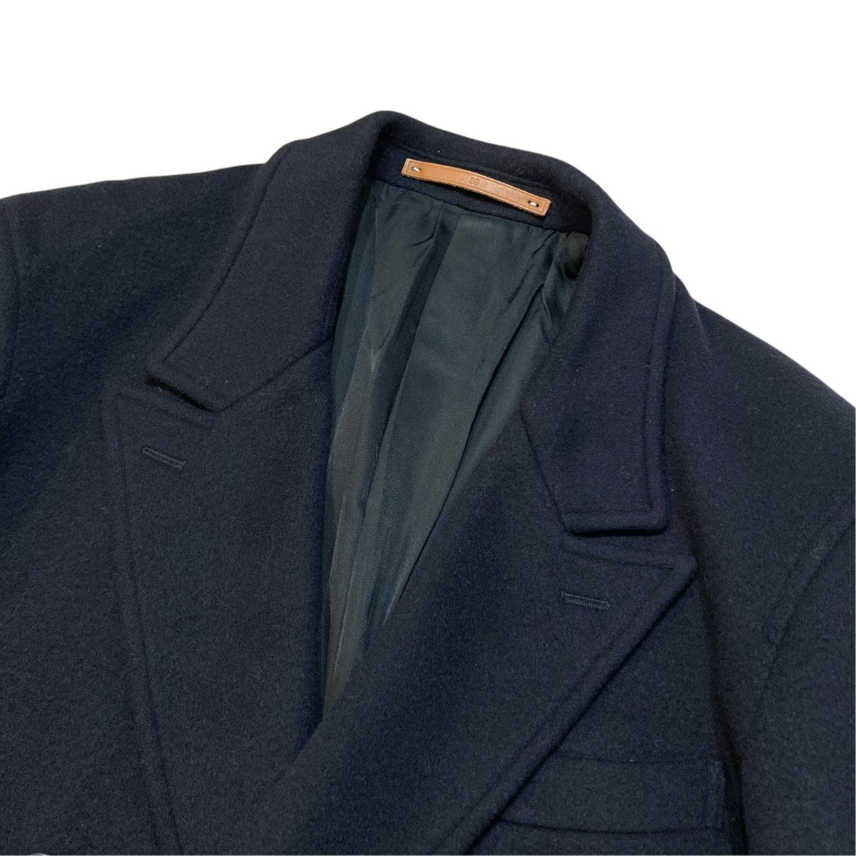 Wool Cashmere Melton D．B． Short Coatダブルジャケット1121-43017