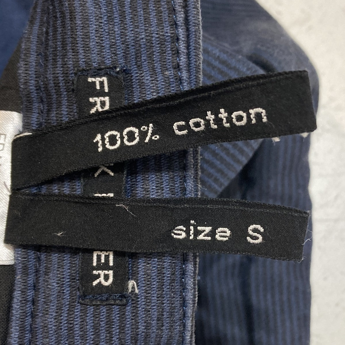 HAMBURG STRIPE COTTON TROUSERパンツ0513077