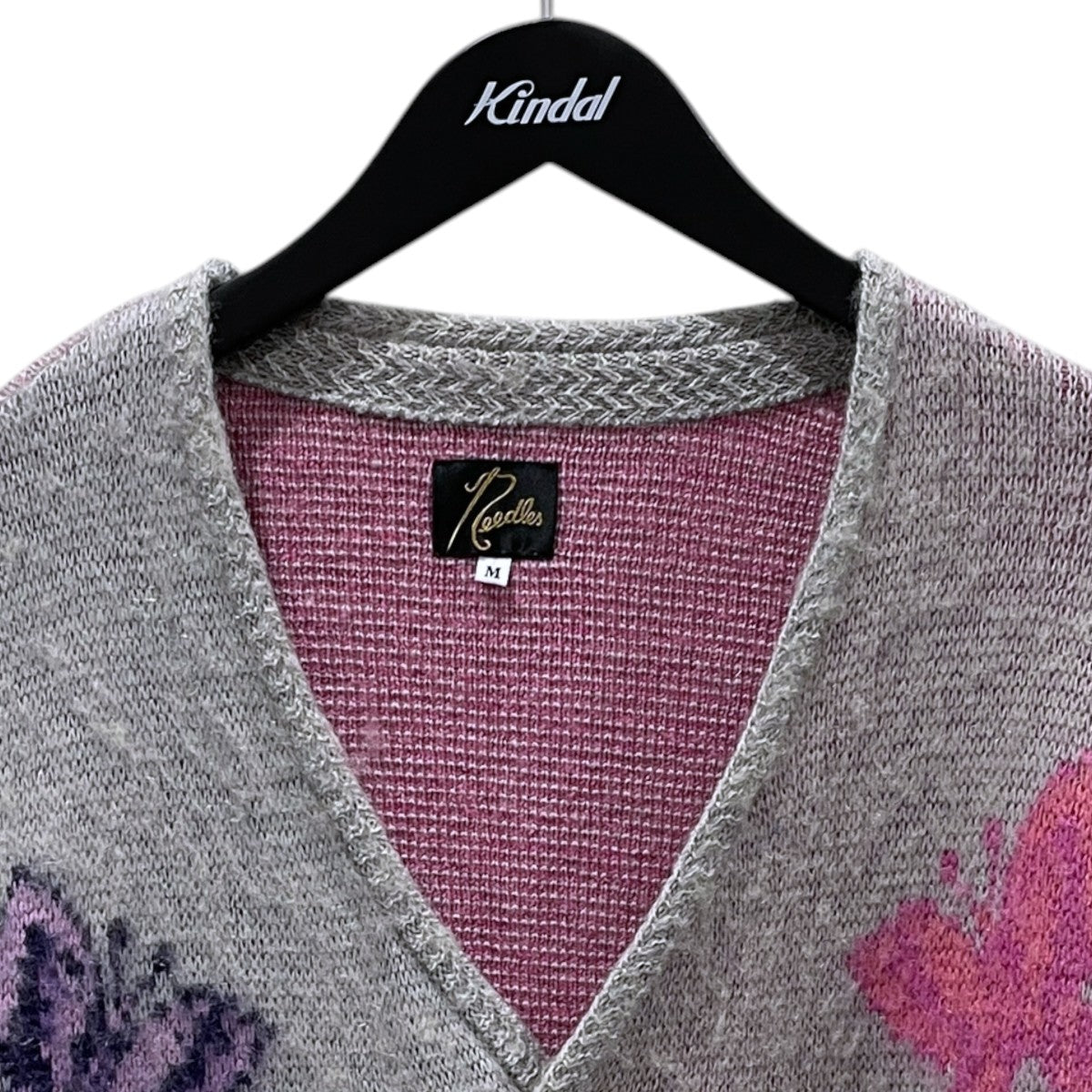 22AW Vネックニットカーディガン Mohair Cardigan - Papillon モヘアカーディガン パピヨン LQ375
