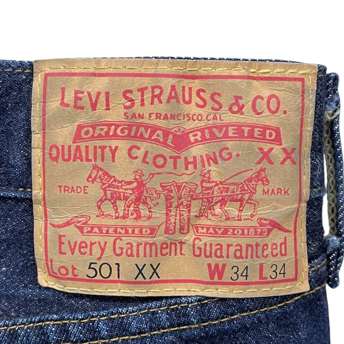 デニムパンツ 501XX 55年モデル BIG E 日本製 50155-0079