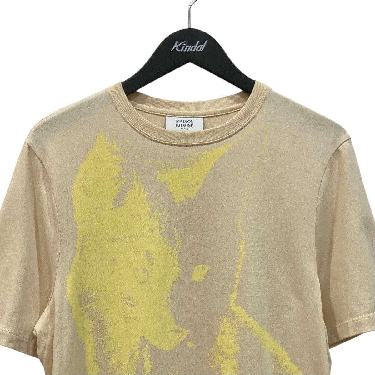 MAISON KITSUNE 26SSフォックス カブ コンフォート半袖ＴシャツQW00102KJ0119 古着・中古-2枚目のアイテム画像