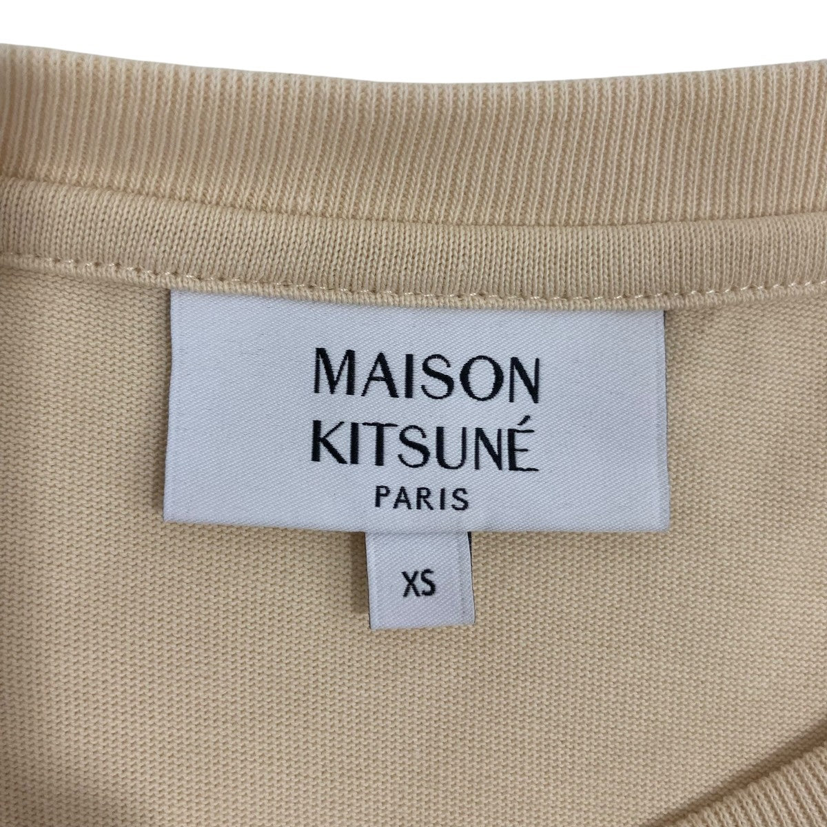 MAISON KITSUNE 26SSフォックス カブ コンフォート半袖ＴシャツQW00102KJ0119 古着・中古-6枚目のアイテム画像