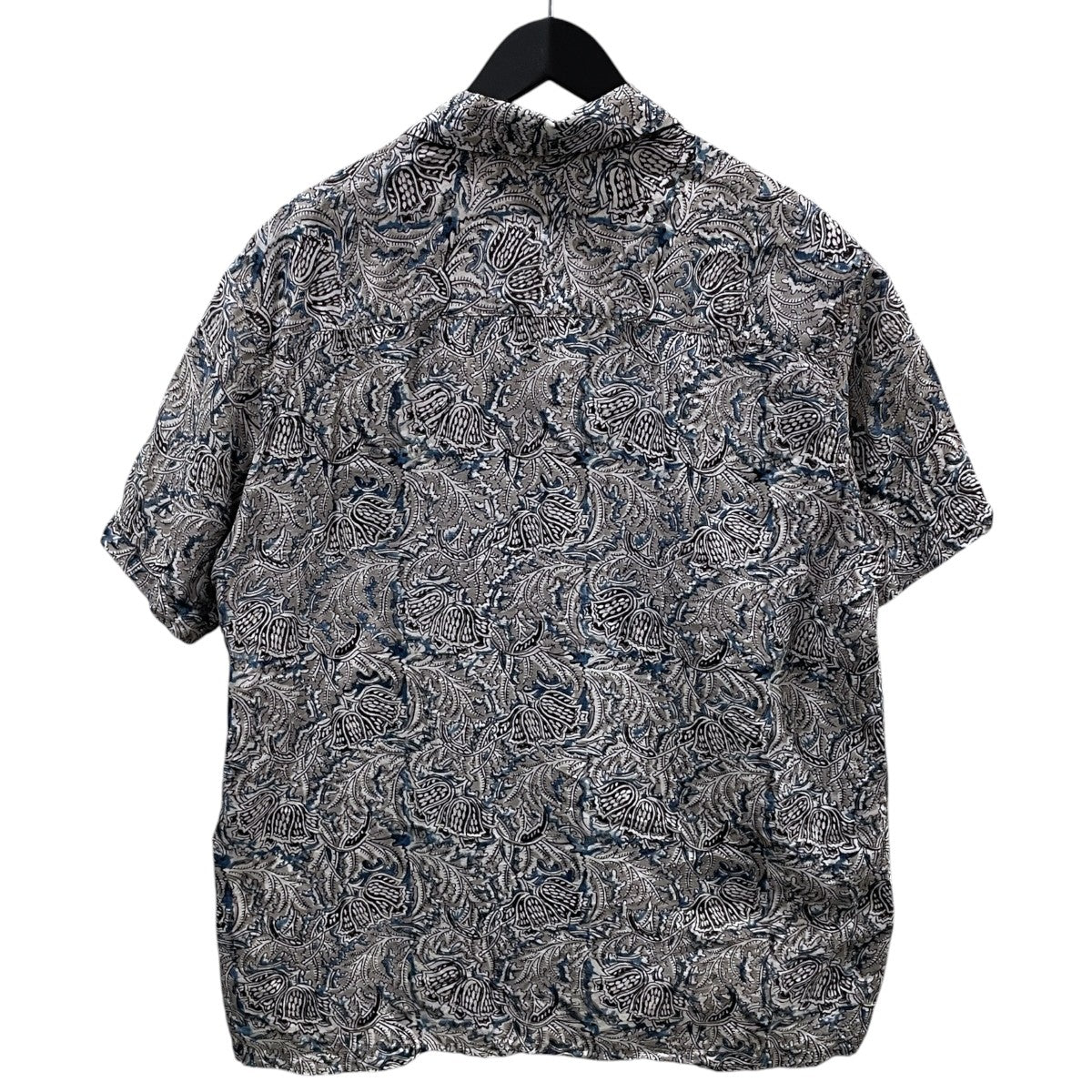 23SS オープンカラー半袖シャツ Kalamkari shirt カラムカリ シャツ 23ss-b-02