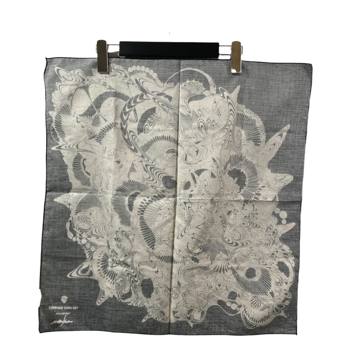 THE INOUE BROTHERS TAKERU IWAZAKI Scarf Small総柄スカーフ 古着・中古-2枚目のアイテム画像