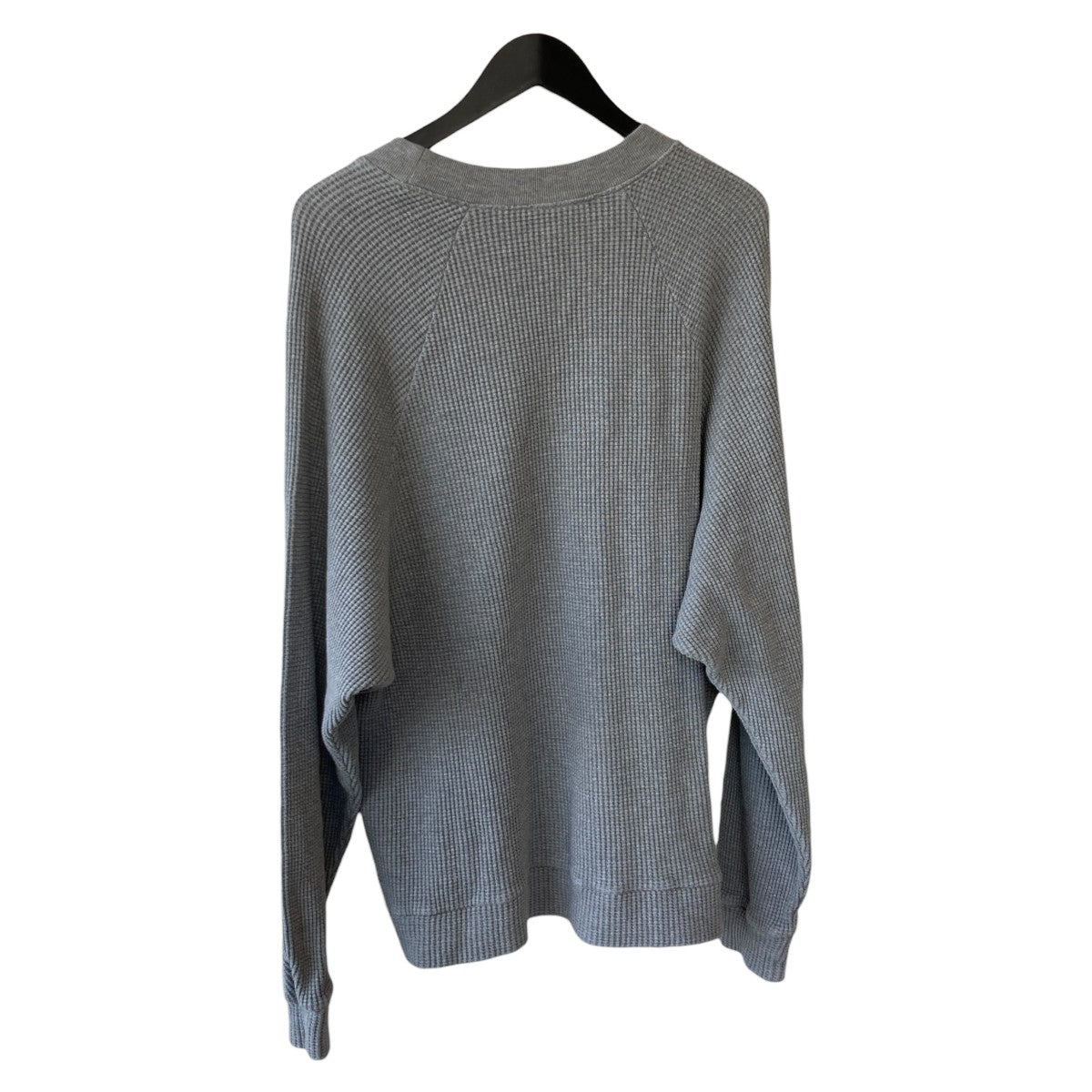 Waffle Dolman Long PulloverロングスリーブカットソーAFA-ag-7060