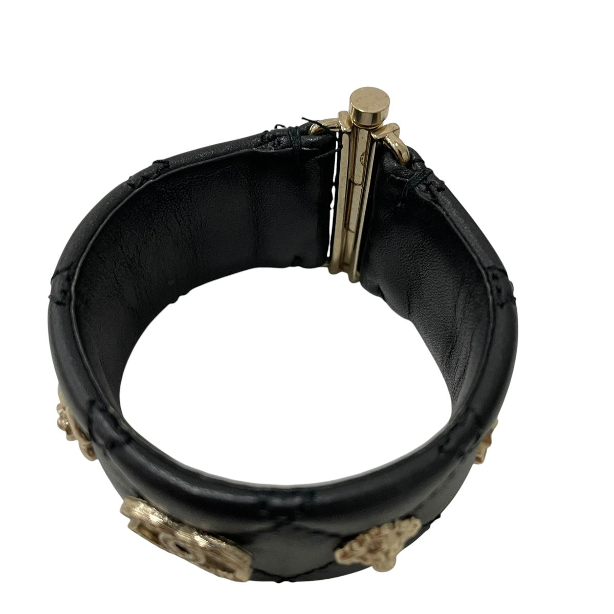 CHANEL マトラッセレザーバングル 古着・中古-5枚目のアイテム画像