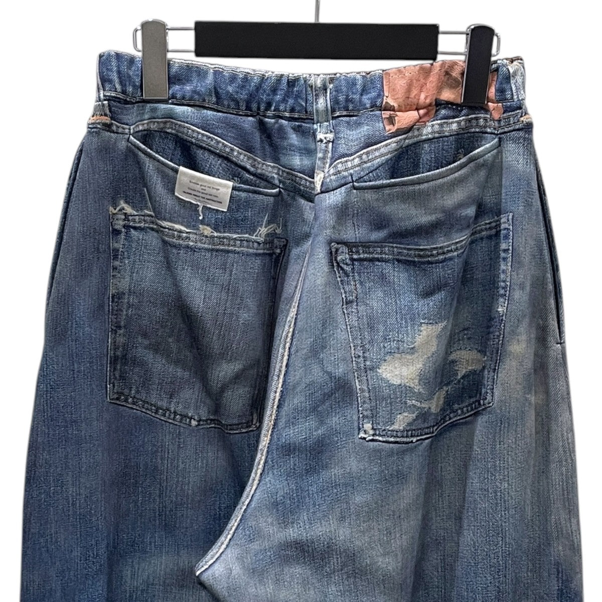 デニムプリントイージーパンツ DENIM PRINT WIDE PT ワイドパンツ 2526AW-PT-002