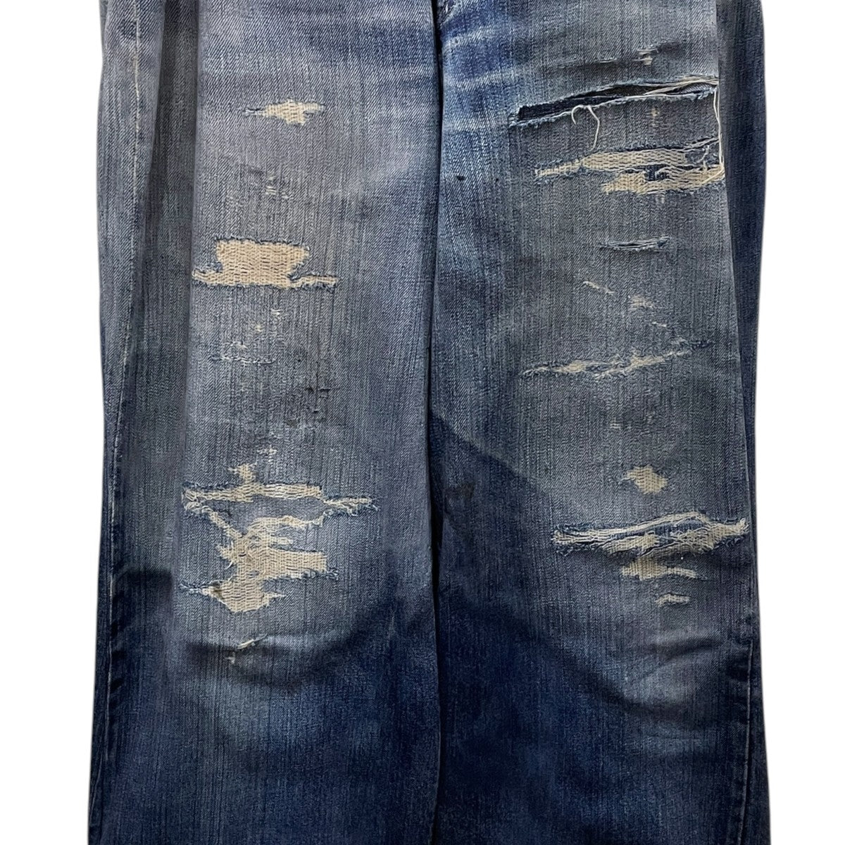 デニムプリントイージーパンツ DENIM PRINT WIDE PT ワイドパンツ 2526AW-PT-002