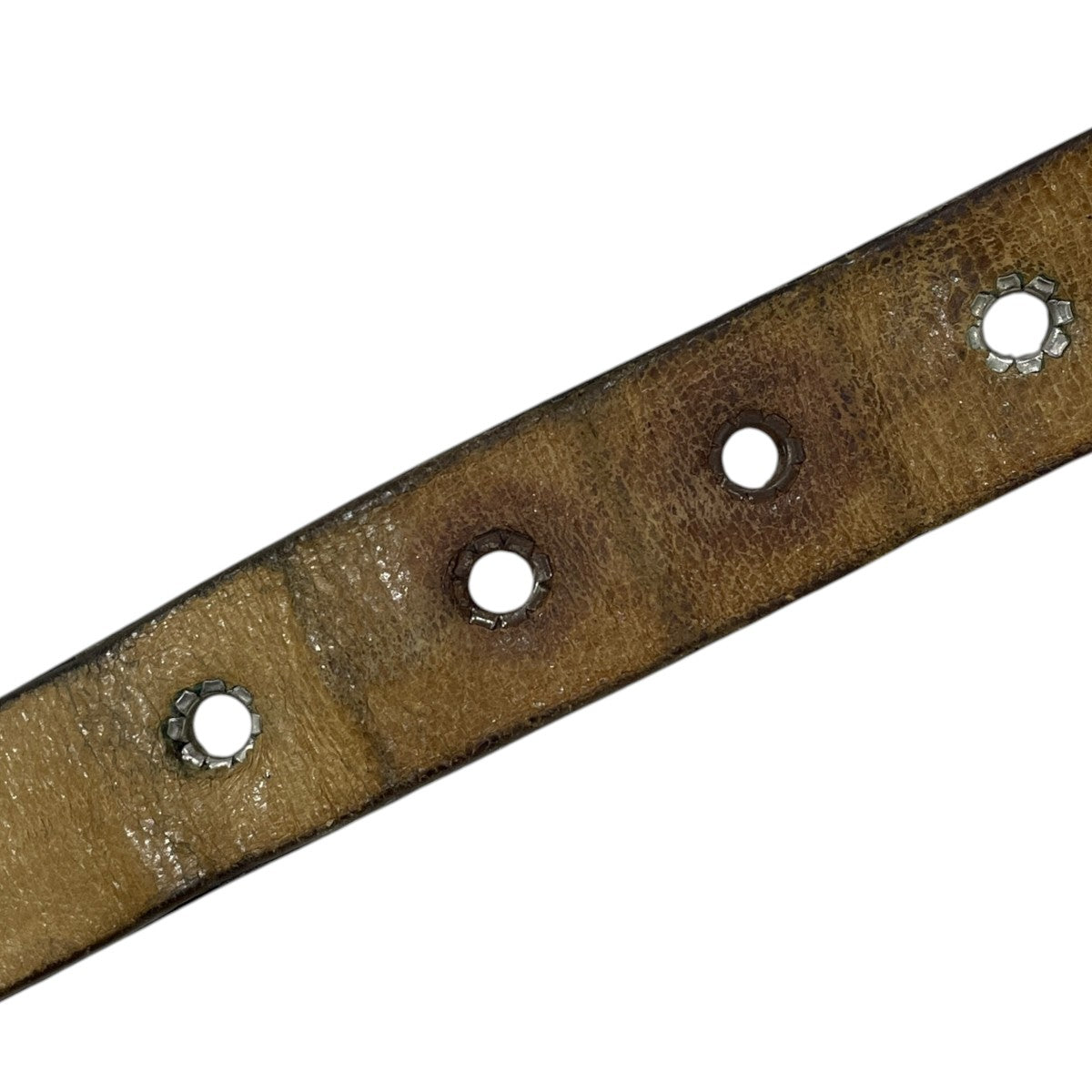 2連ピラミッドスタッズレザーベルト 2-ROW PYRAMID STUD BELT