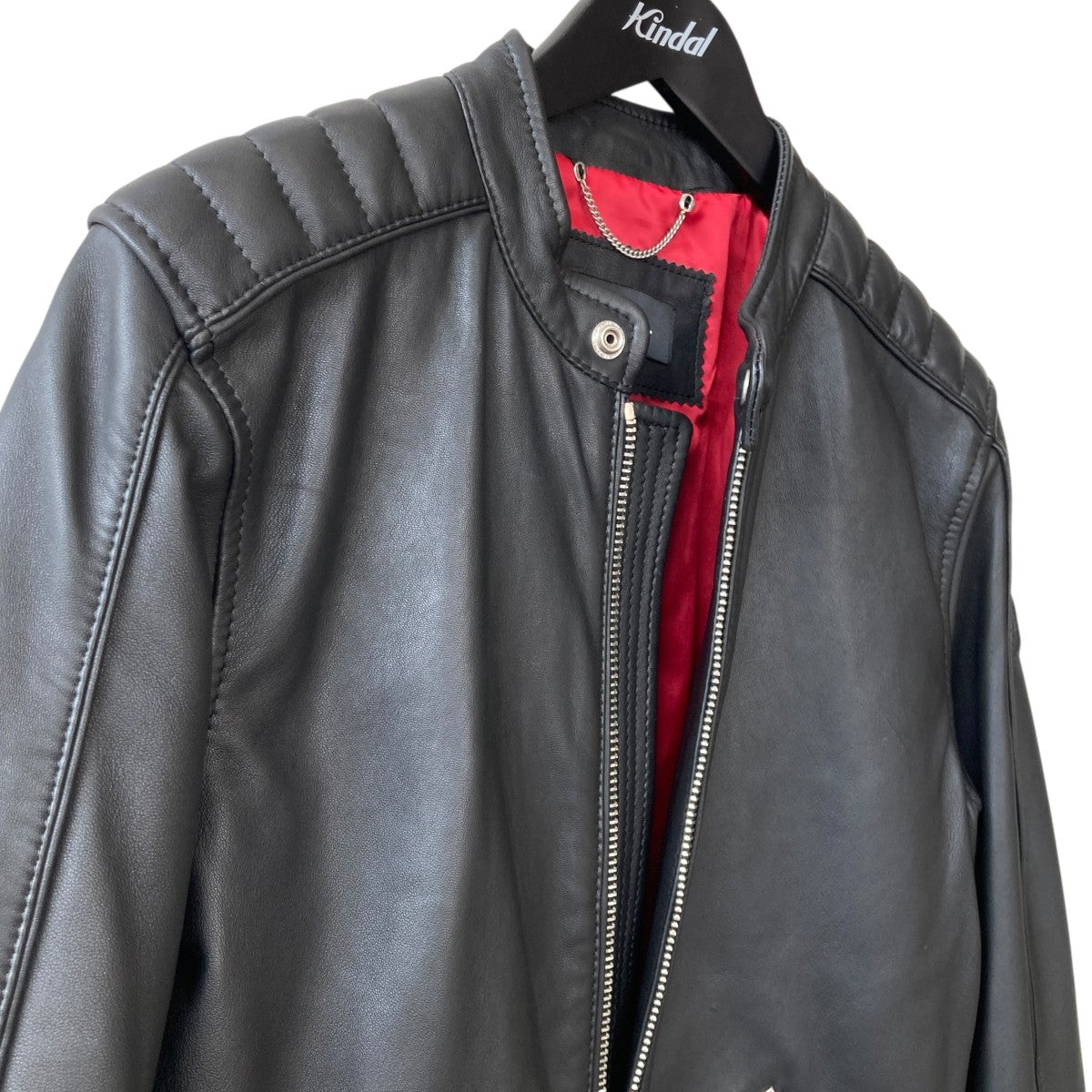 DIESEL ライダースジャケット 古着・中古-3枚目のアイテム画像