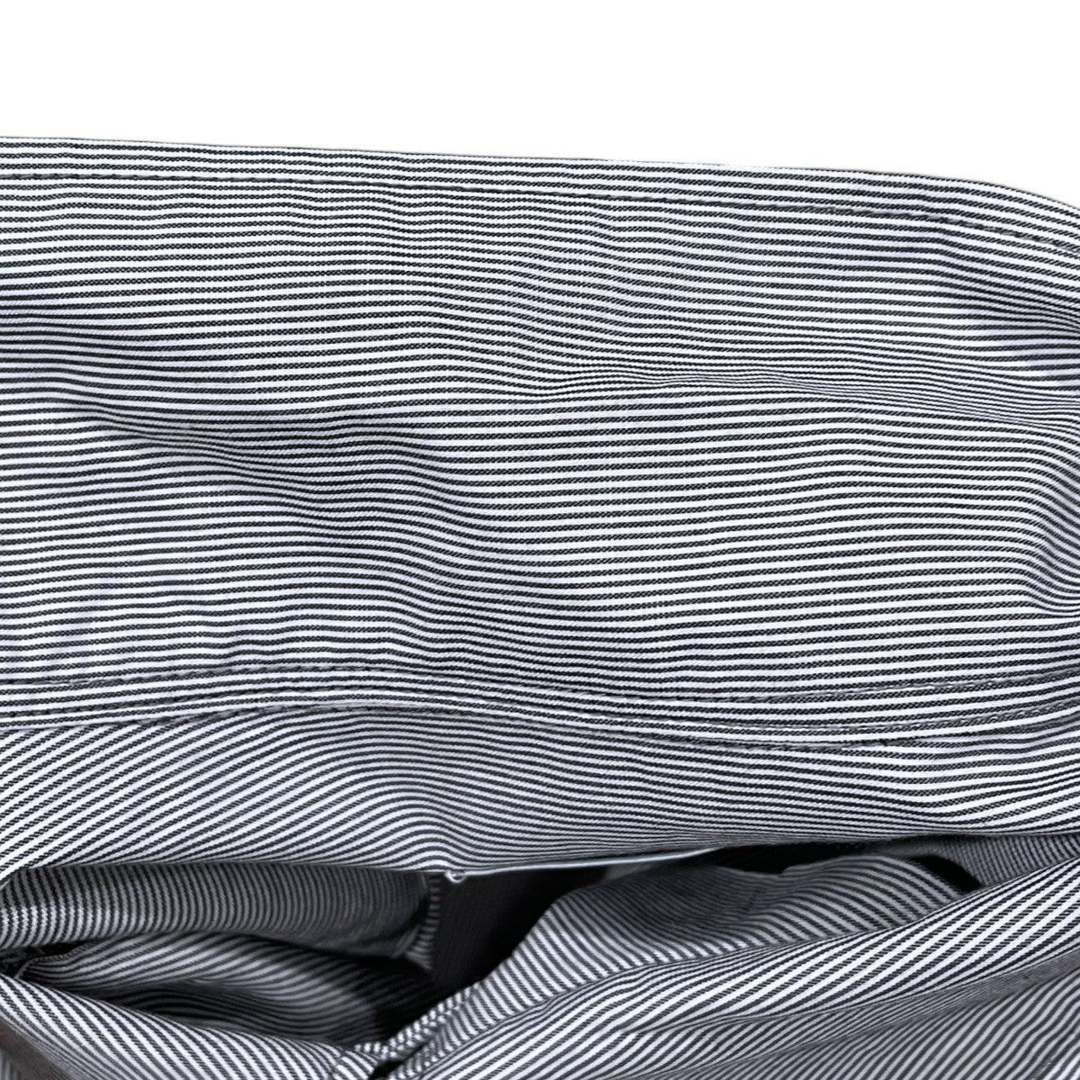 nonnative 26SS ストライプ柄シャツ VOYAGER L／S SHIRT P／R HAIRLINE STRIPE ボイジャー ロングスリーブシャツ ポリエステルレーヨン ヘアラインストライプ NN-S4810 古着・中古-6枚目のアイテム画像