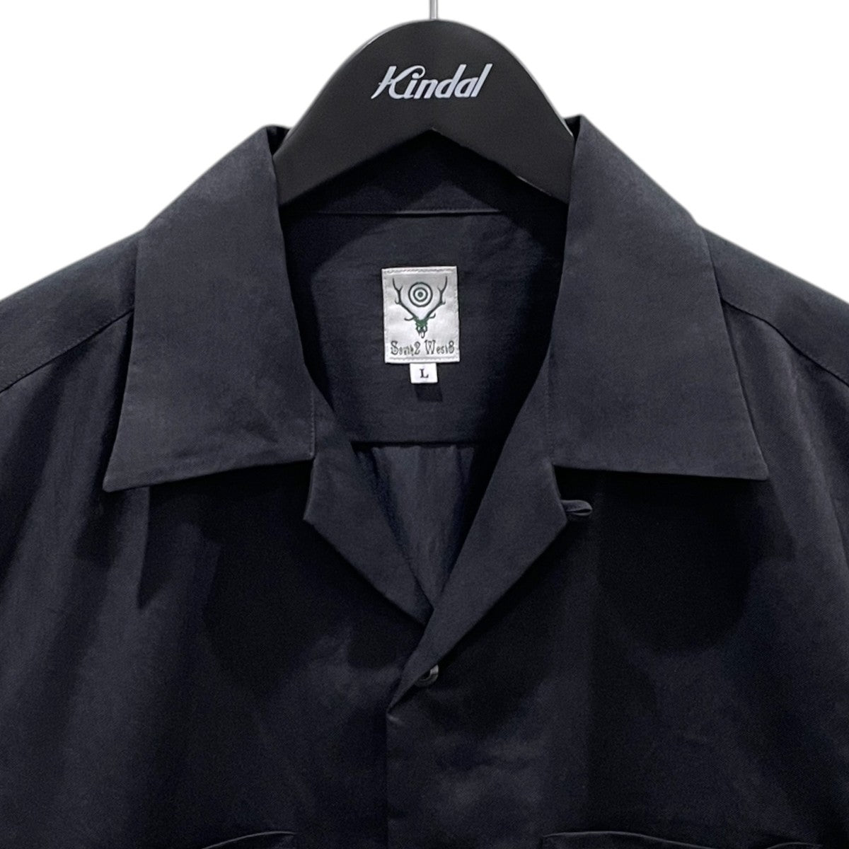 24AW オープンカラー長袖シャツ One-Up Shirt - Poly Twill ワンナップシャツ - ポリツイル PU506
