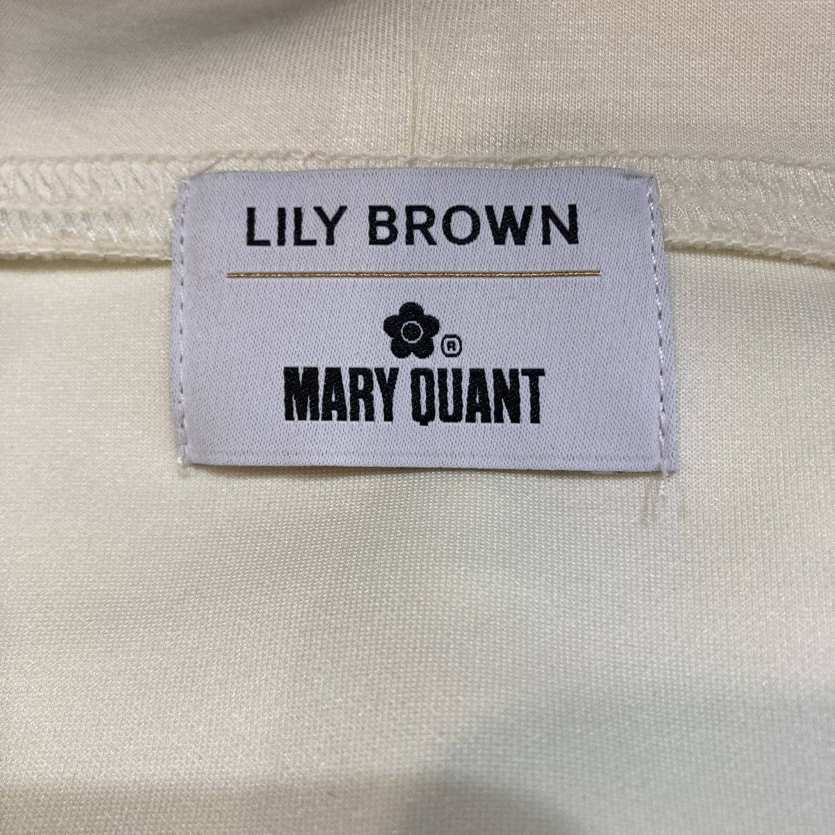 Lily Brown×MARY QUANT HOODIELWCT255027 古着・中古-8枚目のアイテム画像