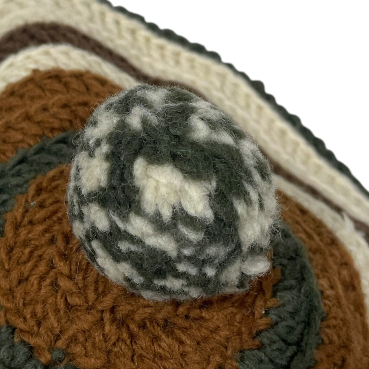 ニットベレー帽 Stripe Tam O’Shanter Hat ストライプ タモシャンターハット