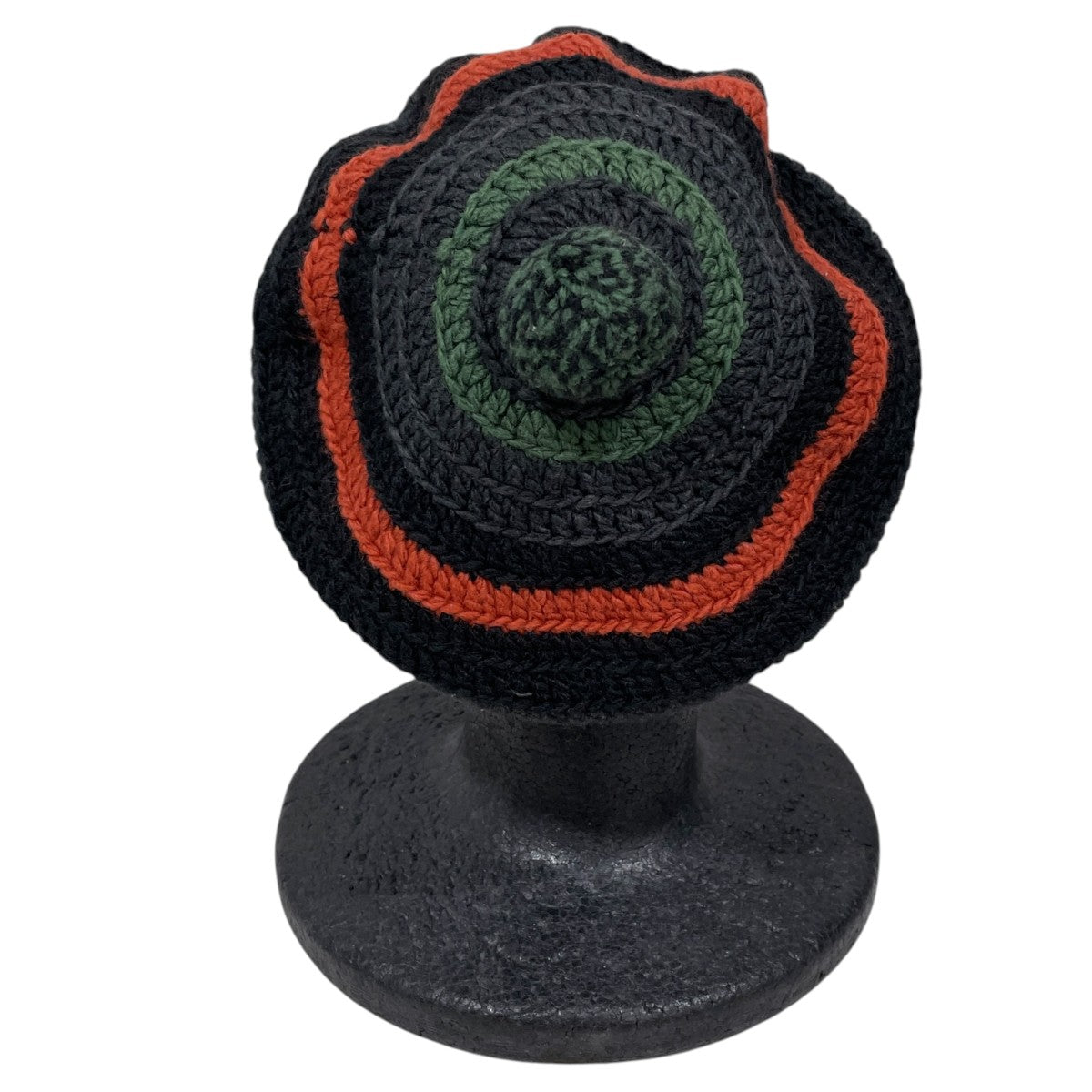 comfortable reason ニットベレー帽 Stripe Tam O’Shanter Hat ストライプ タモシャンターハット 古着・中古-3枚目のアイテム画像