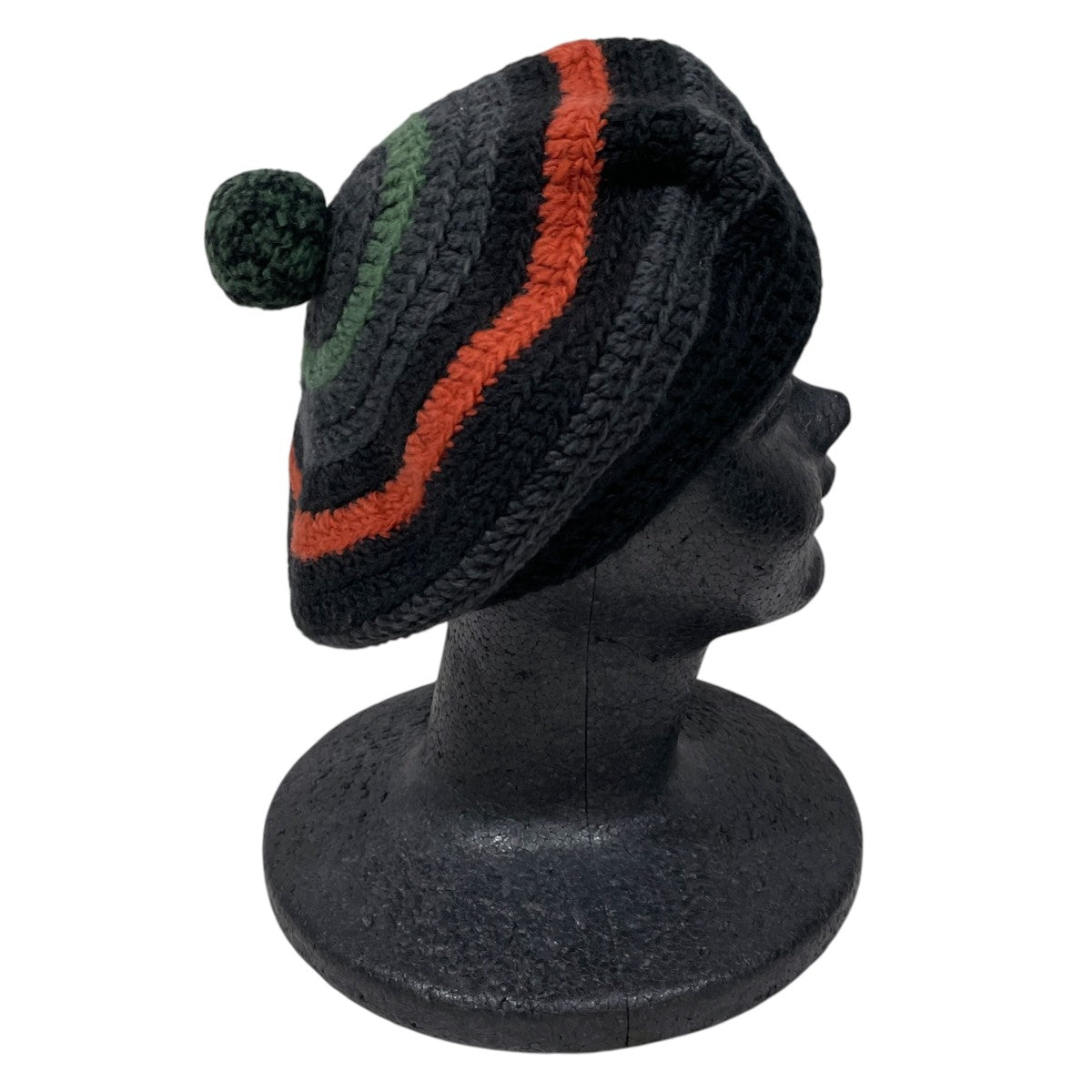 comfortable reason ニットベレー帽 Stripe Tam O’Shanter Hat ストライプ タモシャンターハット 古着・中古-4枚目のアイテム画像