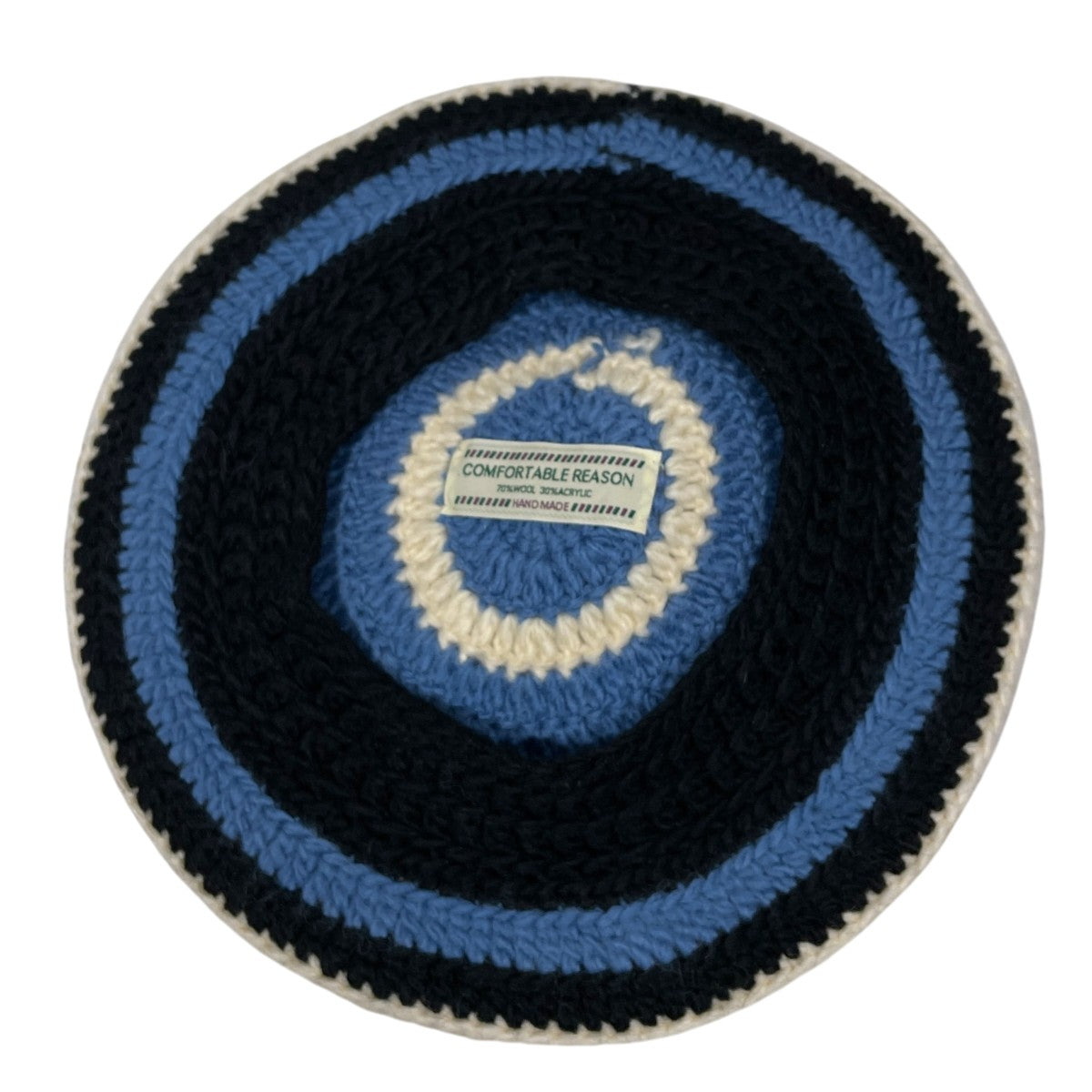 ニットベレー帽 Stripe Tam O’Shanter Hat ストライプ タモシャンターハット