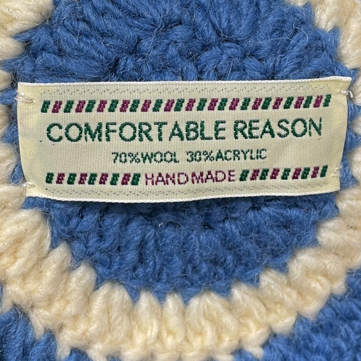 ニットベレー帽 Stripe Tam O’Shanter Hat ストライプ タモシャンターハット