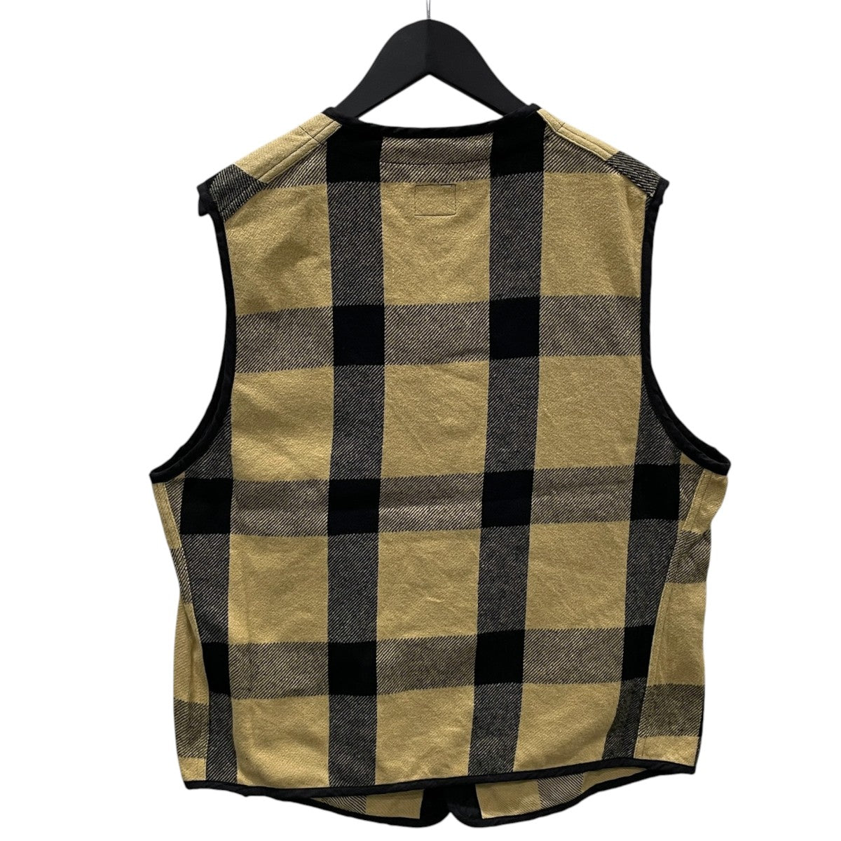 25AW チェック柄ベスト STAG BUFFALO VEST スタッグ バッファロー ベスト 110-602-02
