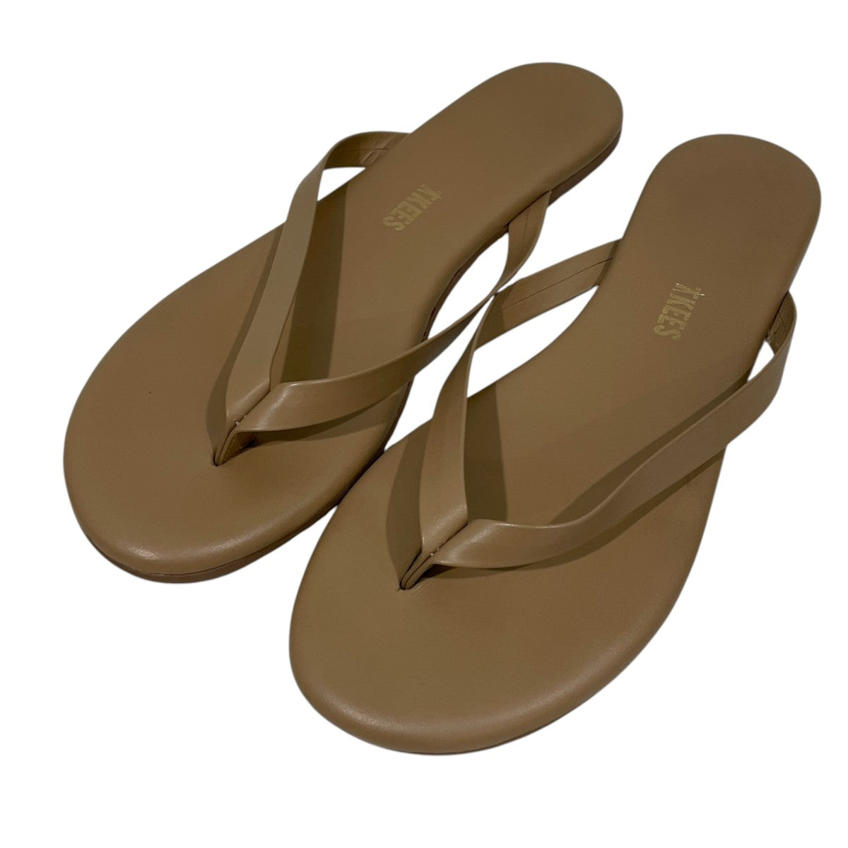 TKEES トングサンダル The Boyfriend Leather Flip Flops ザ ボーイフレンド レザー フリップ フロップス 古着・中古-1枚目のアイテム画像
