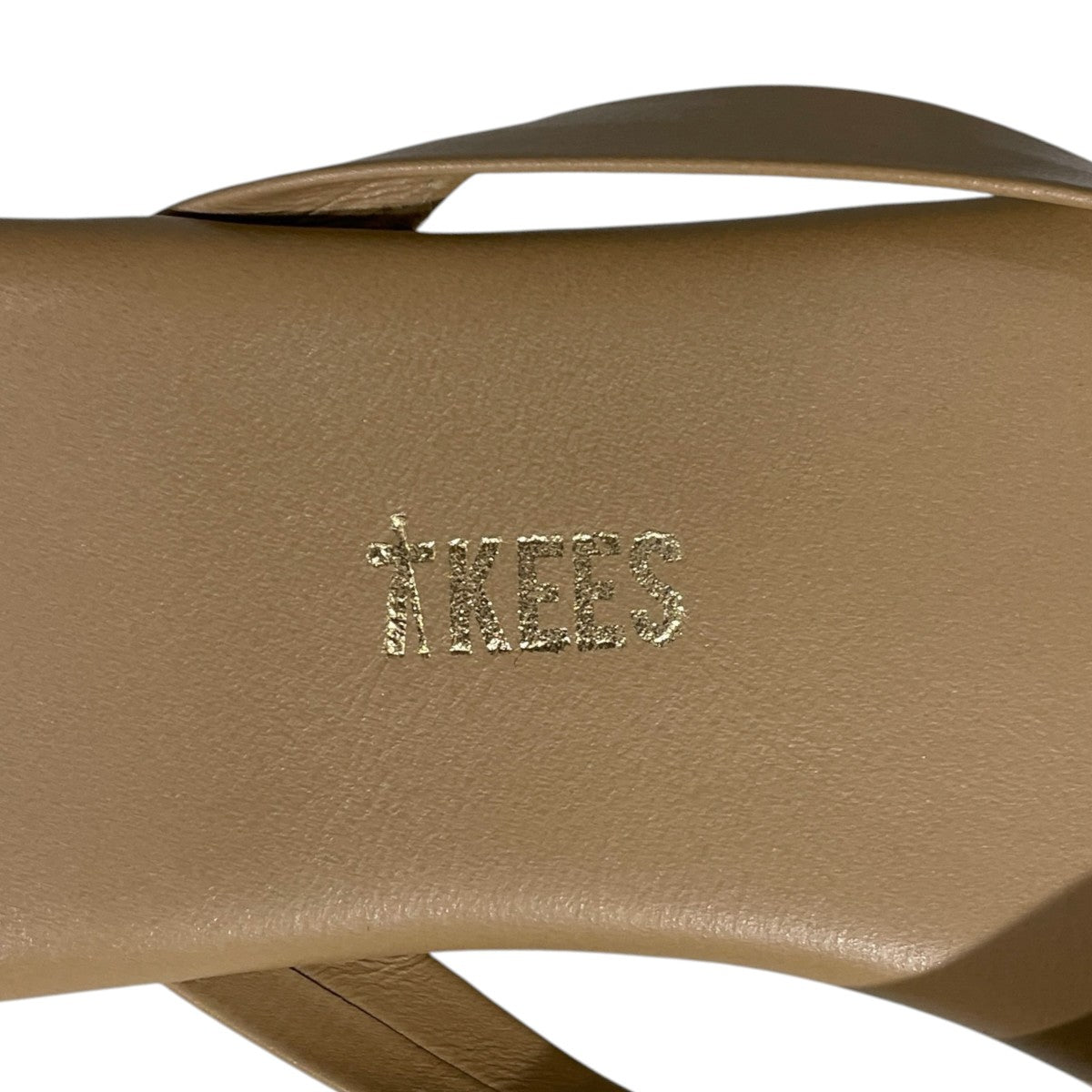 TKEES トングサンダル The Boyfriend Leather Flip Flops ザ ボーイフレンド レザー フリップ フロップス 古着・中古-4枚目のアイテム画像