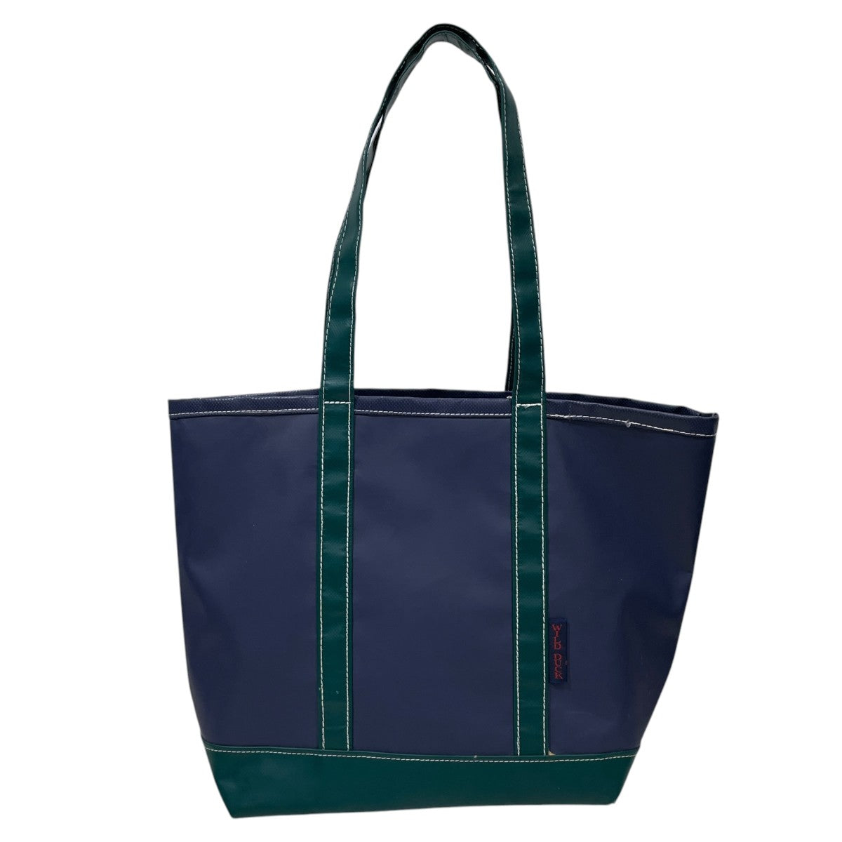 C．R．Daniels Inc(Dandux) トートバッグ 18oz Vinyl Coated Glosstex tote bag 18オンス ビニール コーテッド グロステックス トートバッグ 古着・中古-1枚目のアイテム画像
