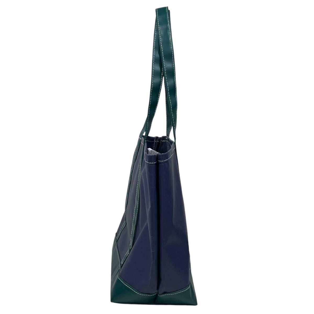 C．R．Daniels Inc(Dandux) トートバッグ 18oz Vinyl Coated Glosstex tote bag 18オンス ビニール コーテッド グロステックス トートバッグ 古着・中古-3枚目のアイテム画像
