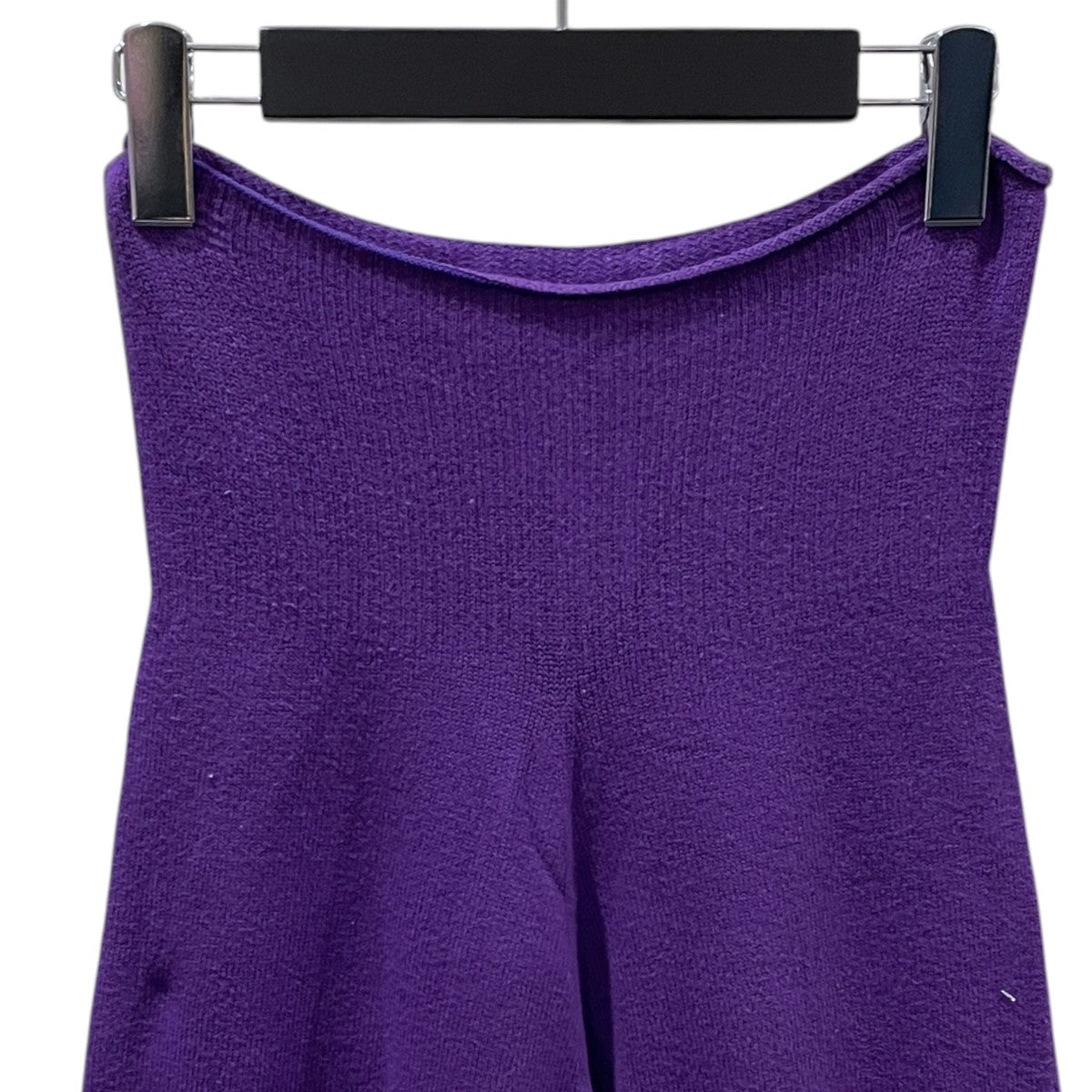 21AW 裾スリットニットパンツ 7G Cotton Flare Leggings 7ゲージ コットンフレアレギンス K2110XG525