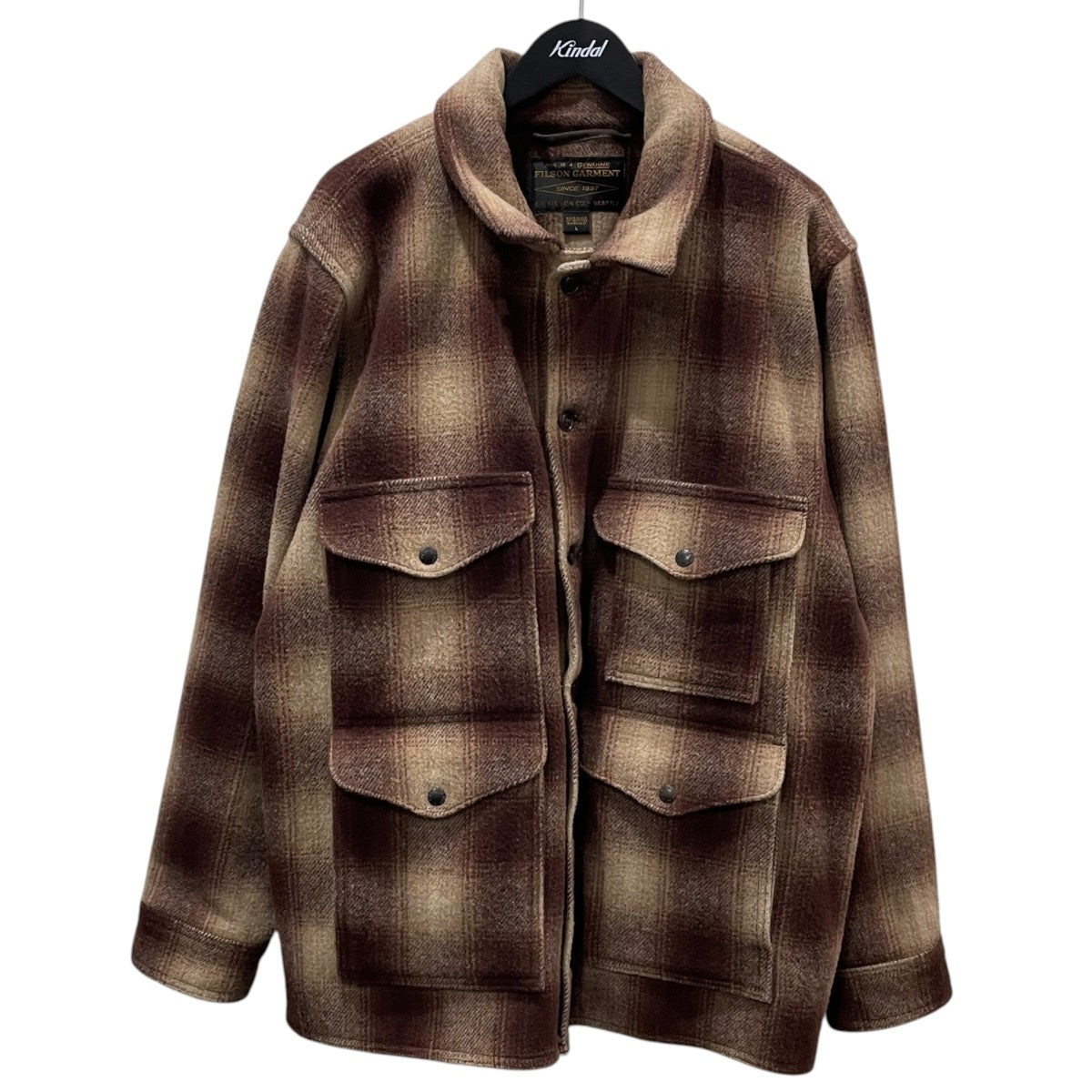 チェック柄ウールジャケット Mackinaw Wool Cruiser Jacket マッキーノ ウール クルーザー ジャケット 8049-45-00005／20266330